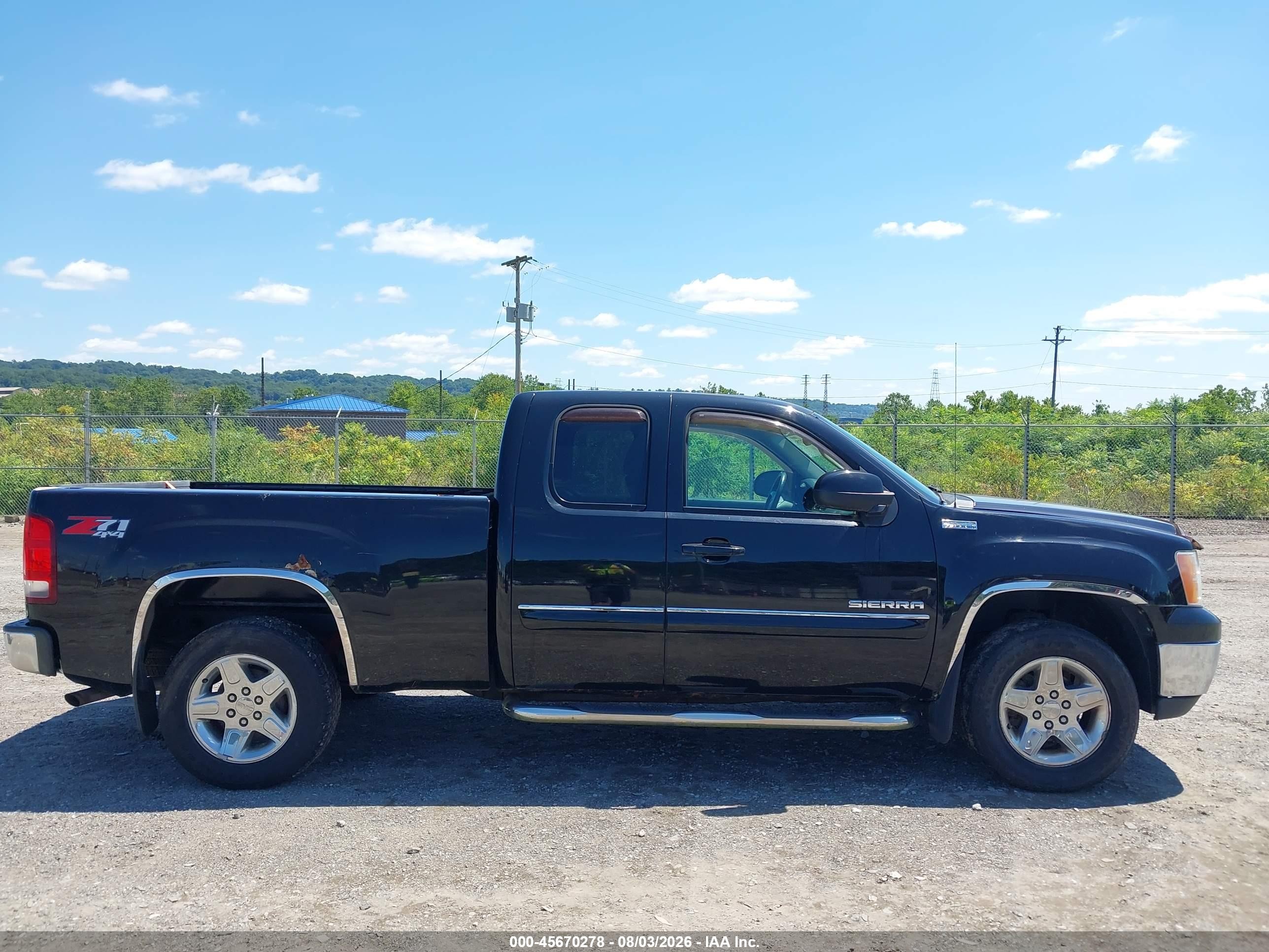 2013 Gmc Sierra 1500 Sle Black vin: 1GTR2VE77DZ128970
