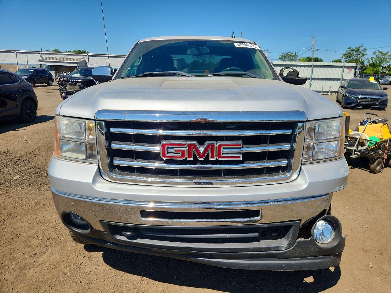 2013 Gmc Sierra K1500 Sle Серебряный vin: 1GTR2VE77DZ222802