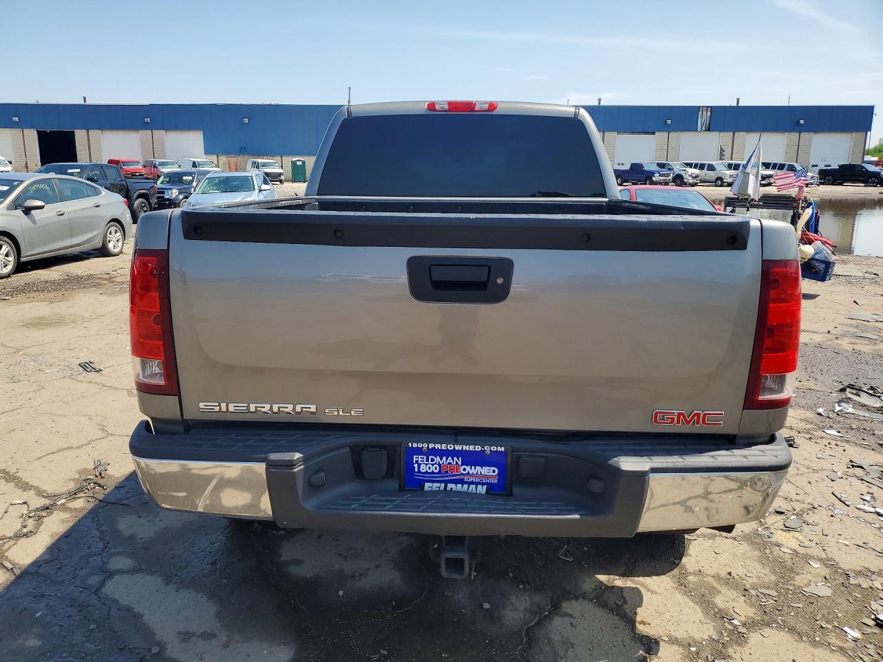 2013 Gmc Sierra K1500 Sle Gray vin: 1GTR2VE77DZ377737