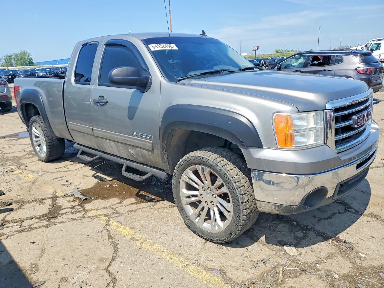 2013 Gmc Sierra K1500 Sle Gray vin: 1GTR2VE77DZ377737