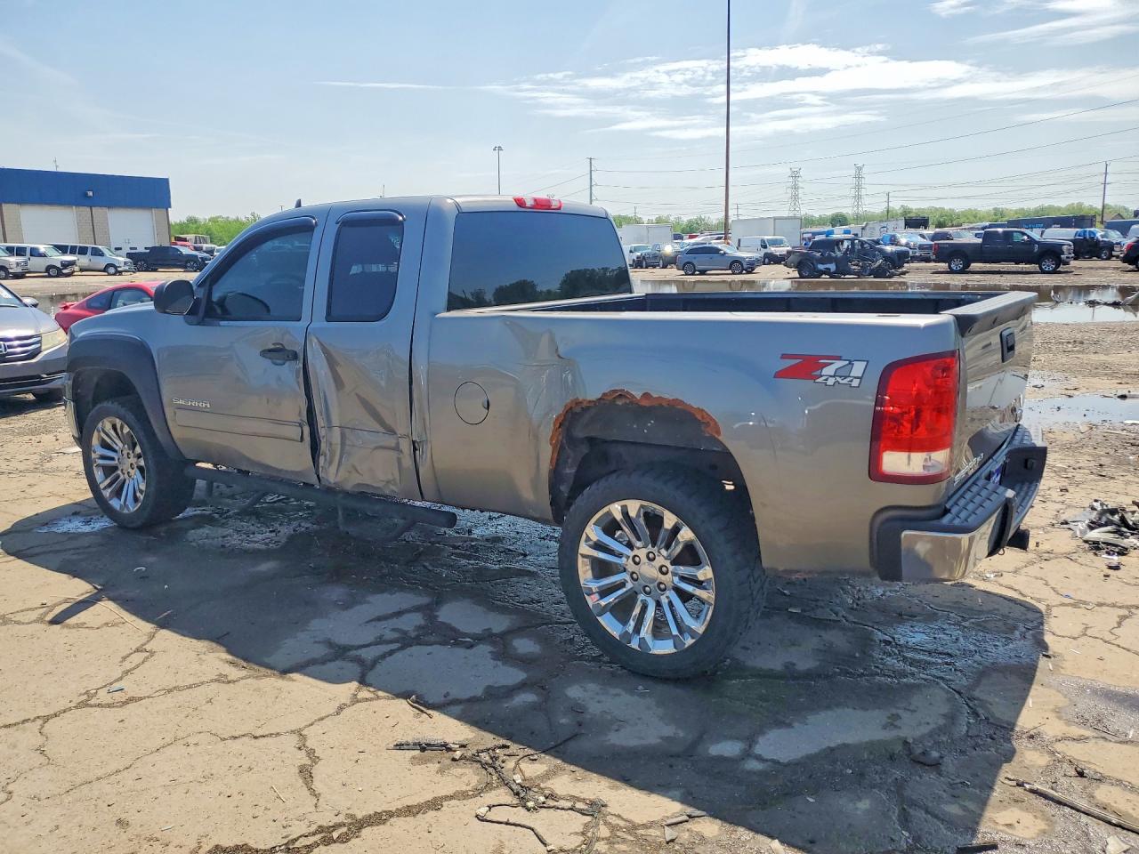 2013 Gmc Sierra K1500 Sle Gray vin: 1GTR2VE77DZ377737