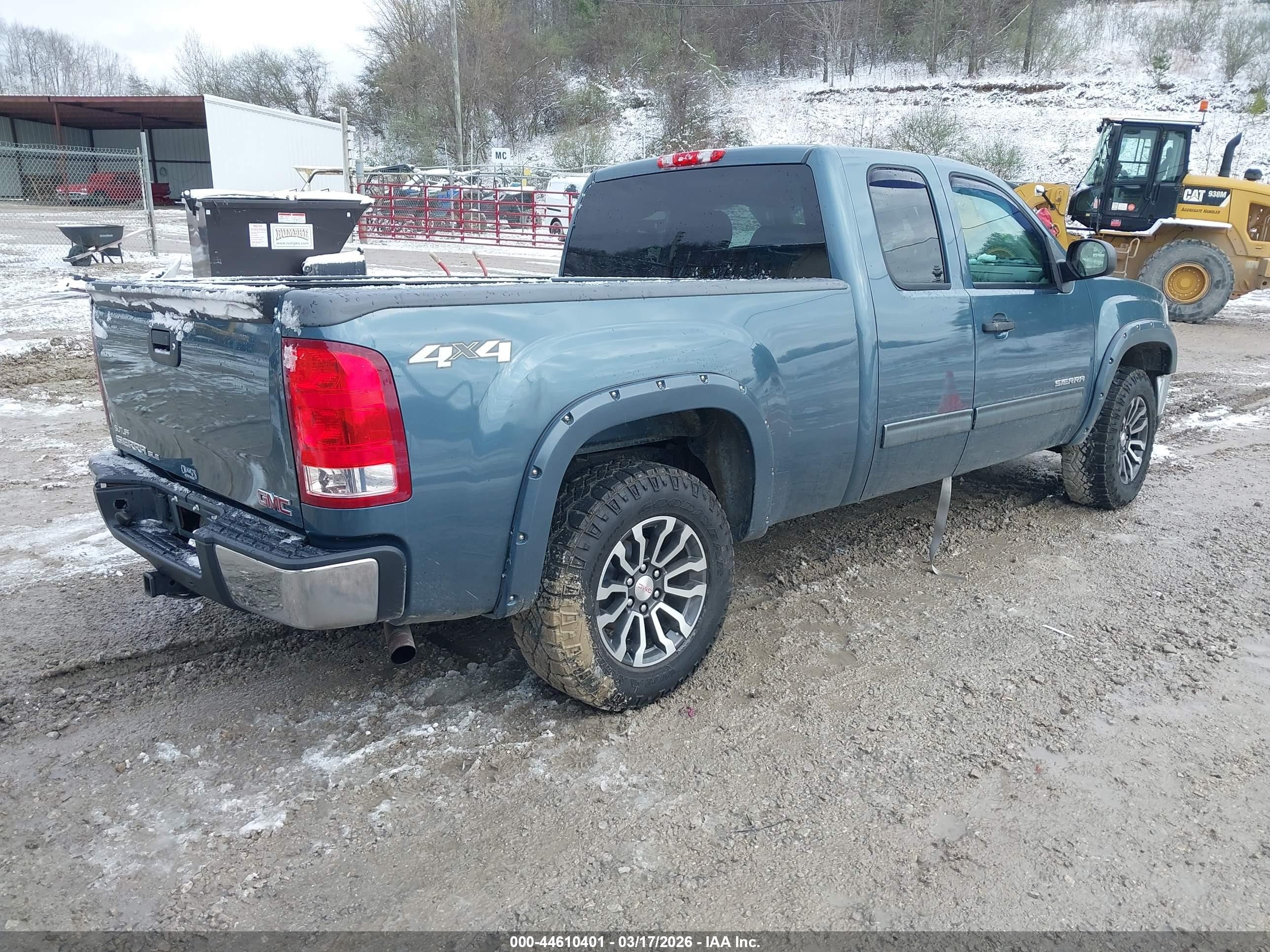 2013 Gmc Sierra K1500 Sle Gray vin: 1GTR2VE77DZ385370