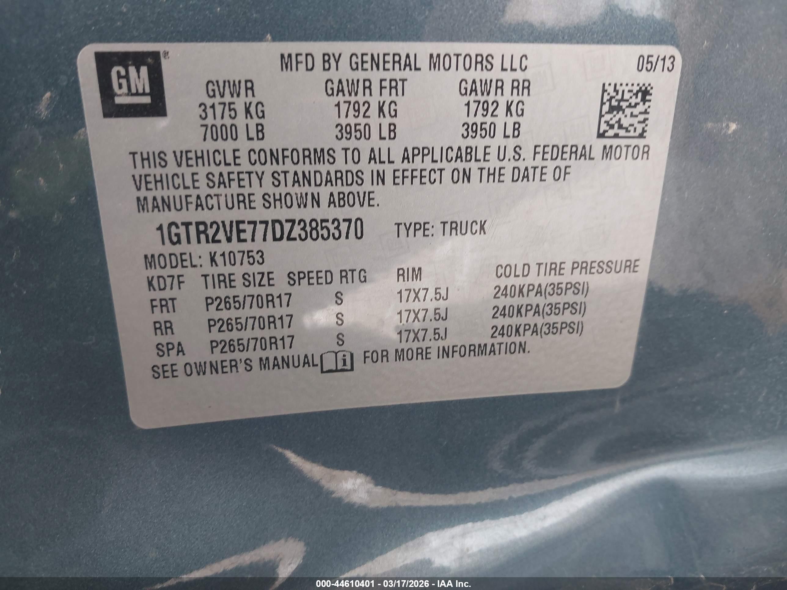 2013 Gmc Sierra K1500 Sle Gray vin: 1GTR2VE77DZ385370