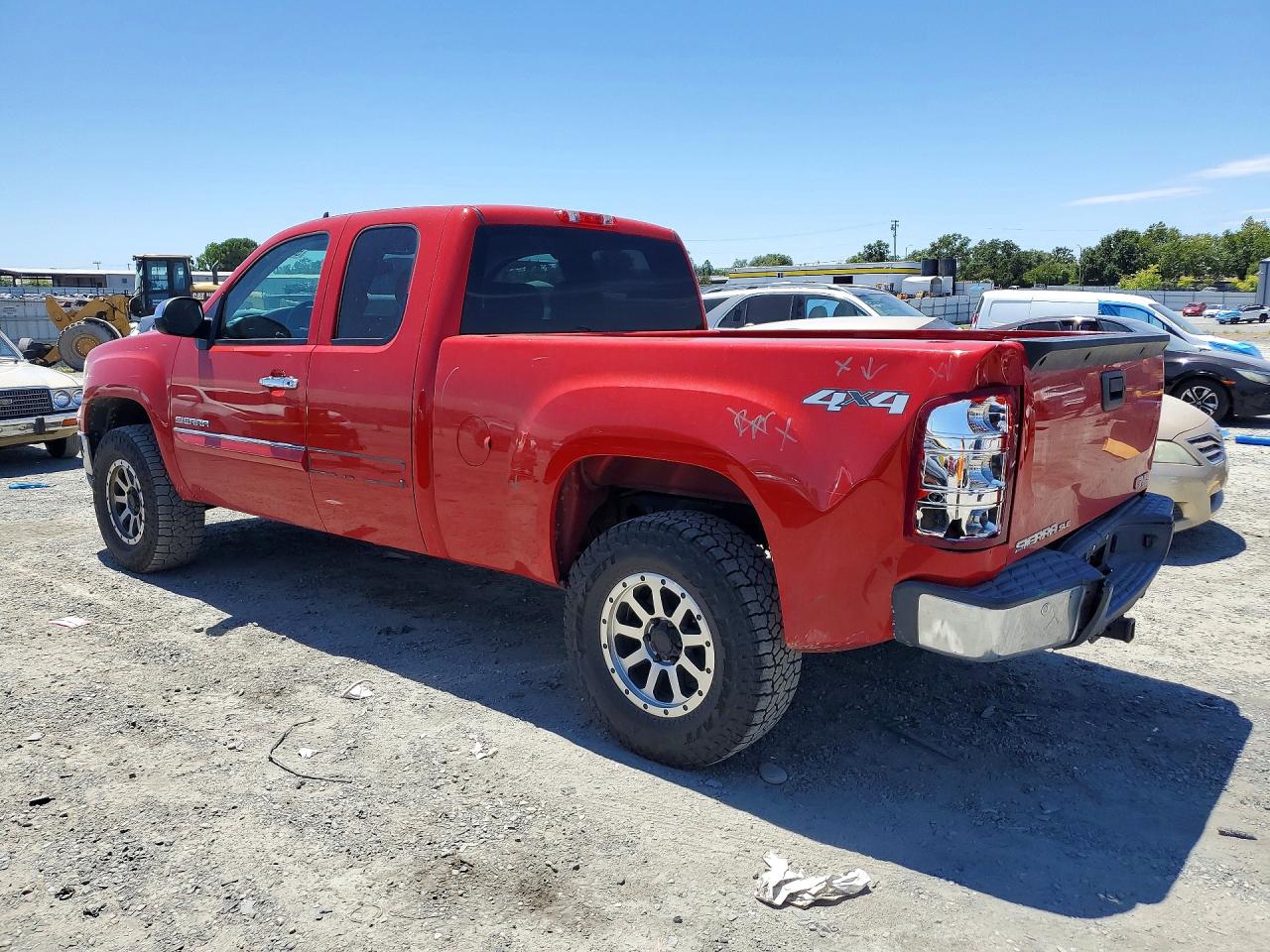 2013 Gmc Sierra K1500 Sle Red vin: 1GTR2VE77DZ404337