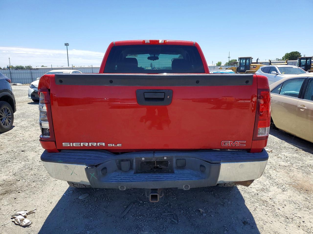 2013 Gmc Sierra K1500 Sle Red vin: 1GTR2VE77DZ404337
