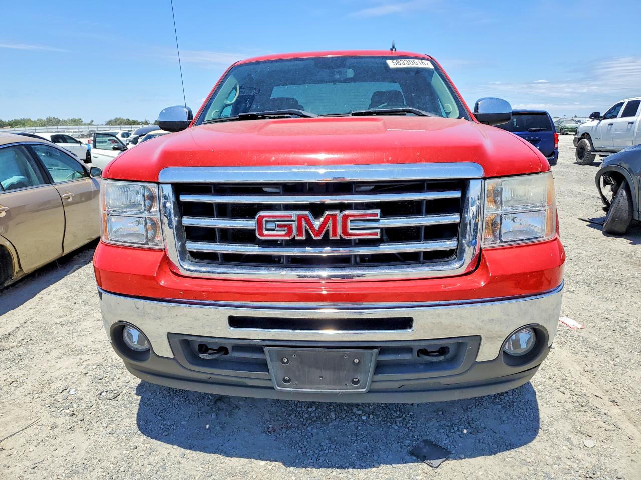 2013 Gmc Sierra K1500 Sle Red vin: 1GTR2VE77DZ404337