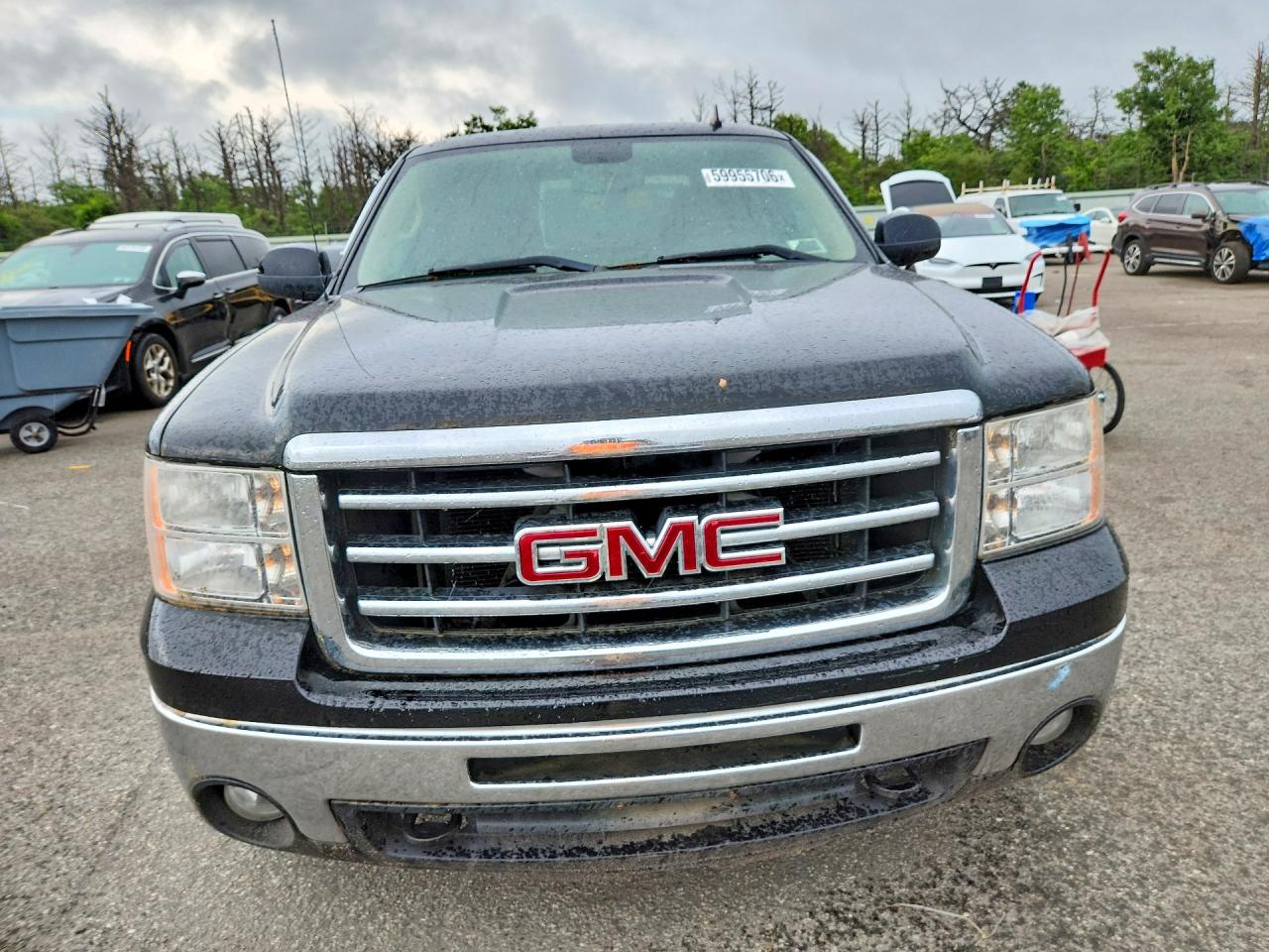2013 Gmc Sierra K1500 Sle Black vin: 1GTR2VE77DZ404919