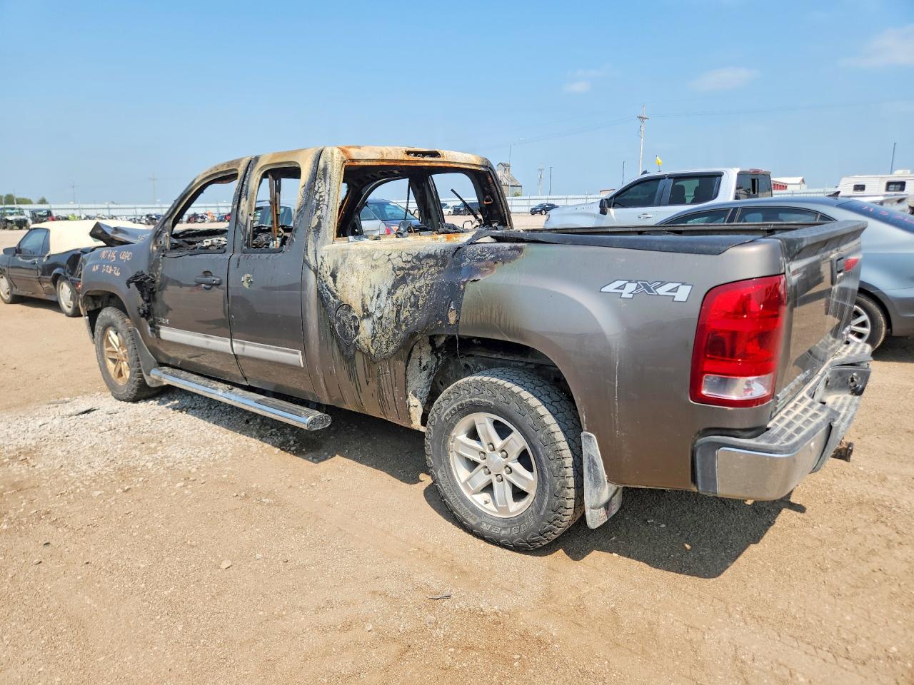 2012 Gmc Sierra K1500 Sle Gray vin: 1GTR2VE78CZ184253