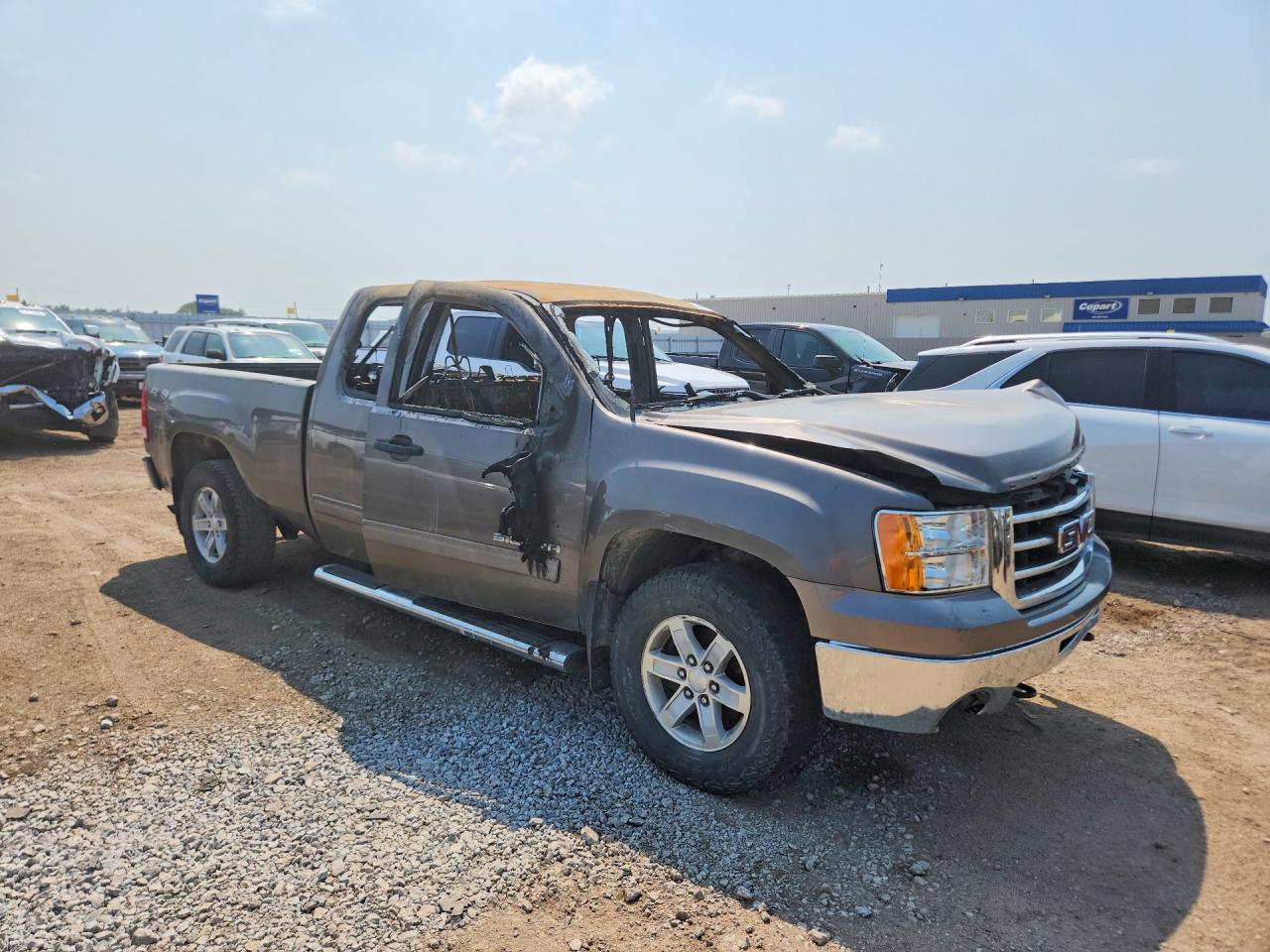 2012 Gmc Sierra K1500 Sle Gray vin: 1GTR2VE78CZ184253