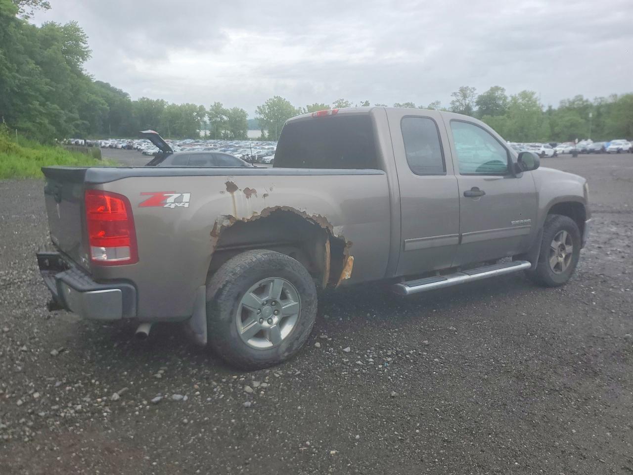 2012 Gmc Sierra K1500 Sle Gray vin: 1GTR2VE78CZ225724