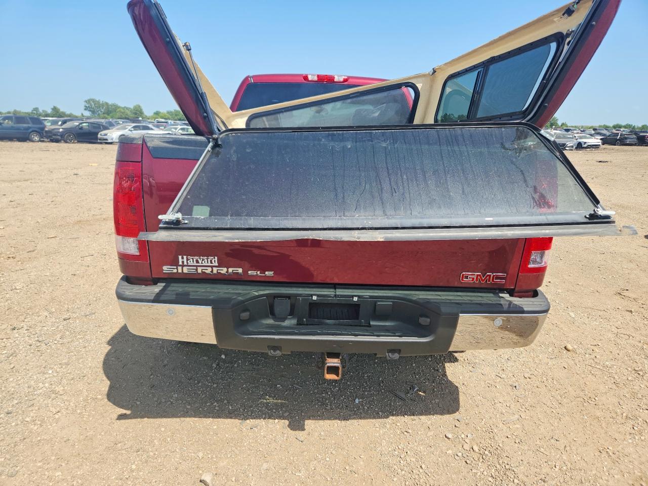 2013 Gmc Sierra K1500 Sle Burgundy vin: 1GTR2VE78DZ146426