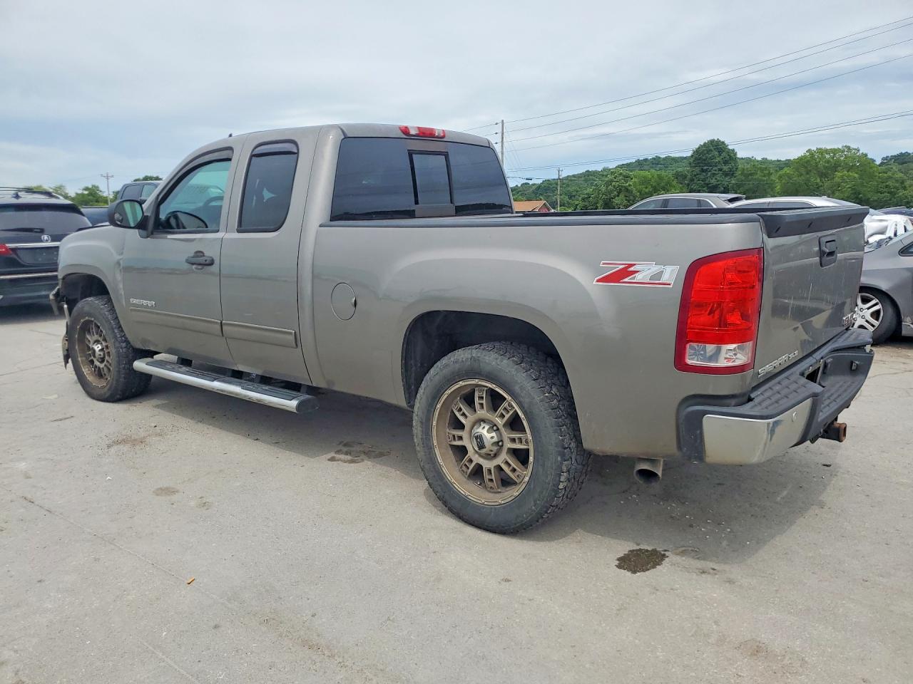 2013 Gmc Sierra K1500 Sle Gray vin: 1GTR2VE78DZ281924