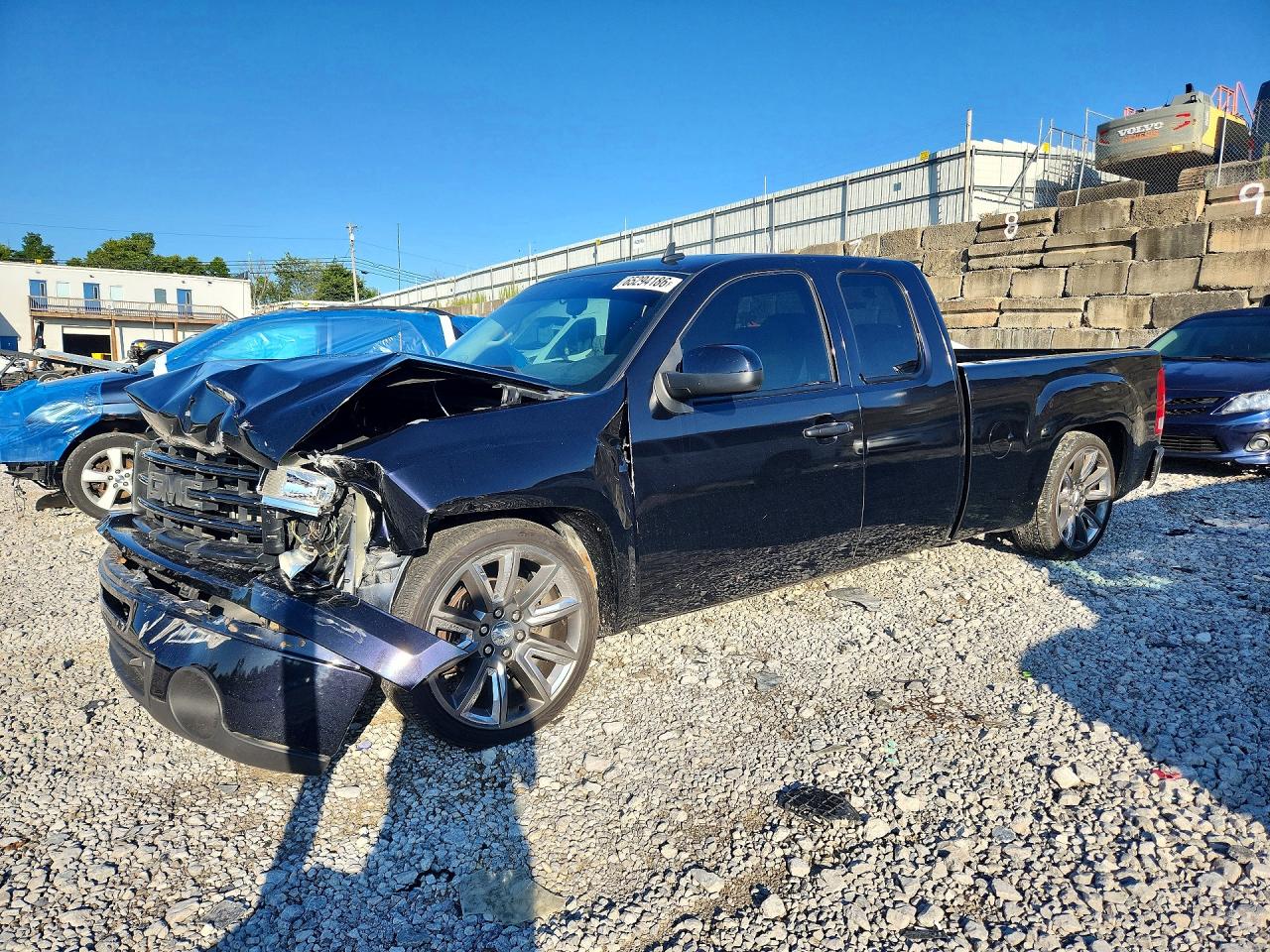 2013 Gmc Sierra K1500 Sle Purple vin: 1GTR2VE78DZ286878