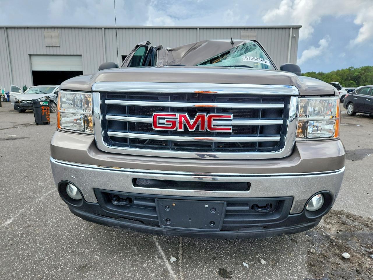 2013 Gmc Sierra K1500 Sle Gray vin: 1GTR2VE78DZ325002