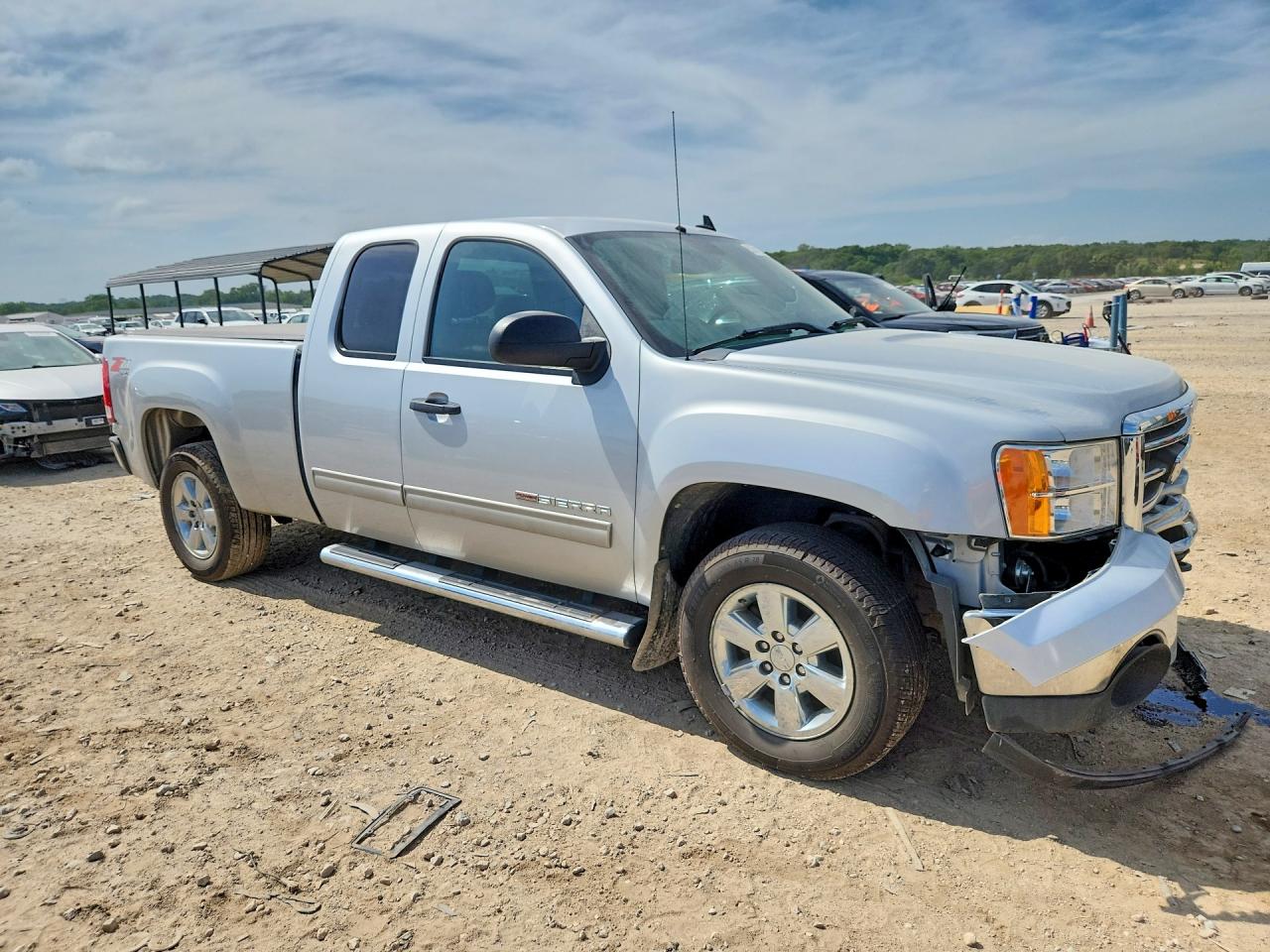 2012 Gmc Sierra K1500 Sle Silver vin: 1GTR2VE79CZ164531