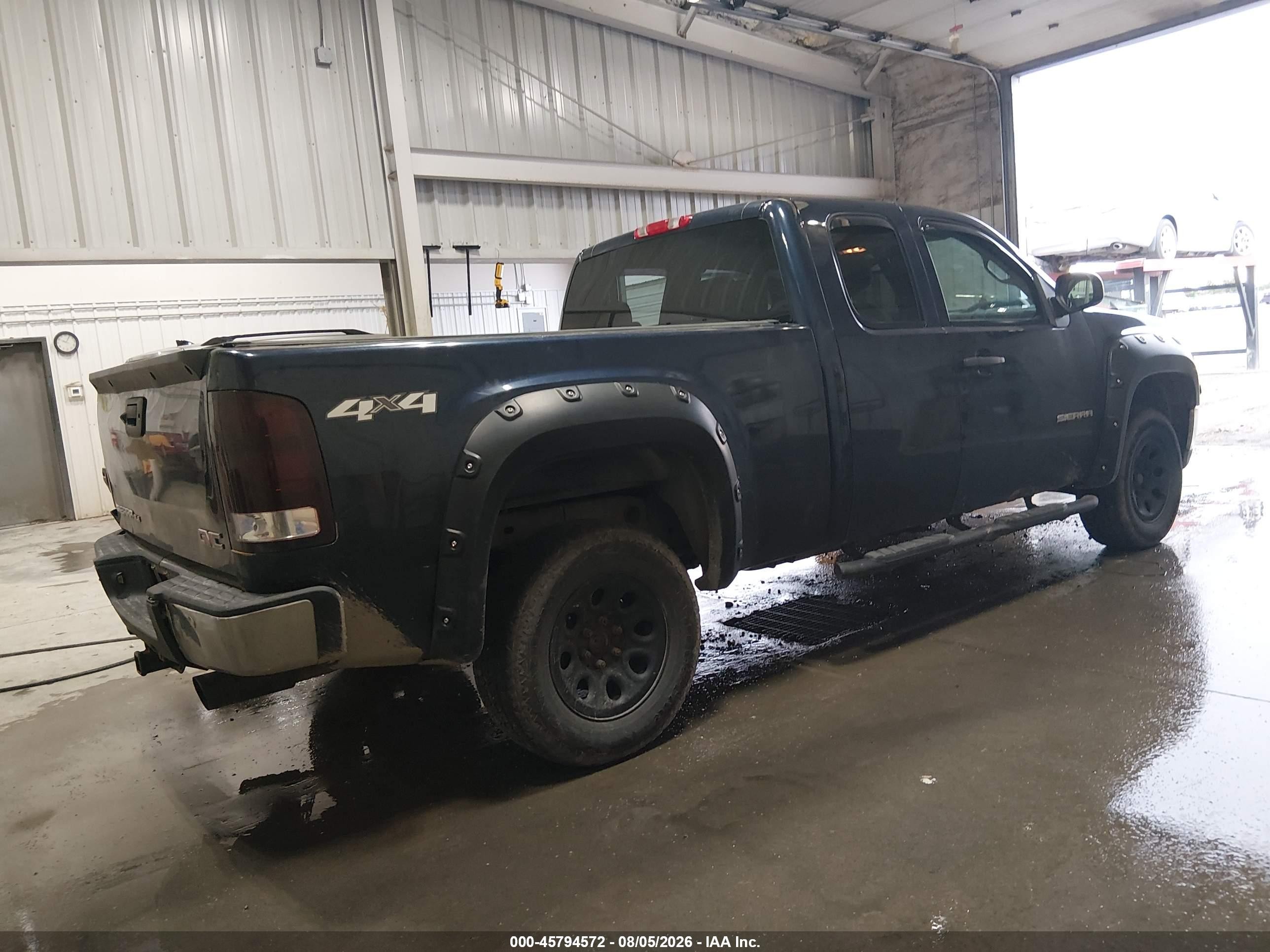 2012 Gmc Sierra 1500 Sle Blue vin: 1GTR2VE79CZ199084