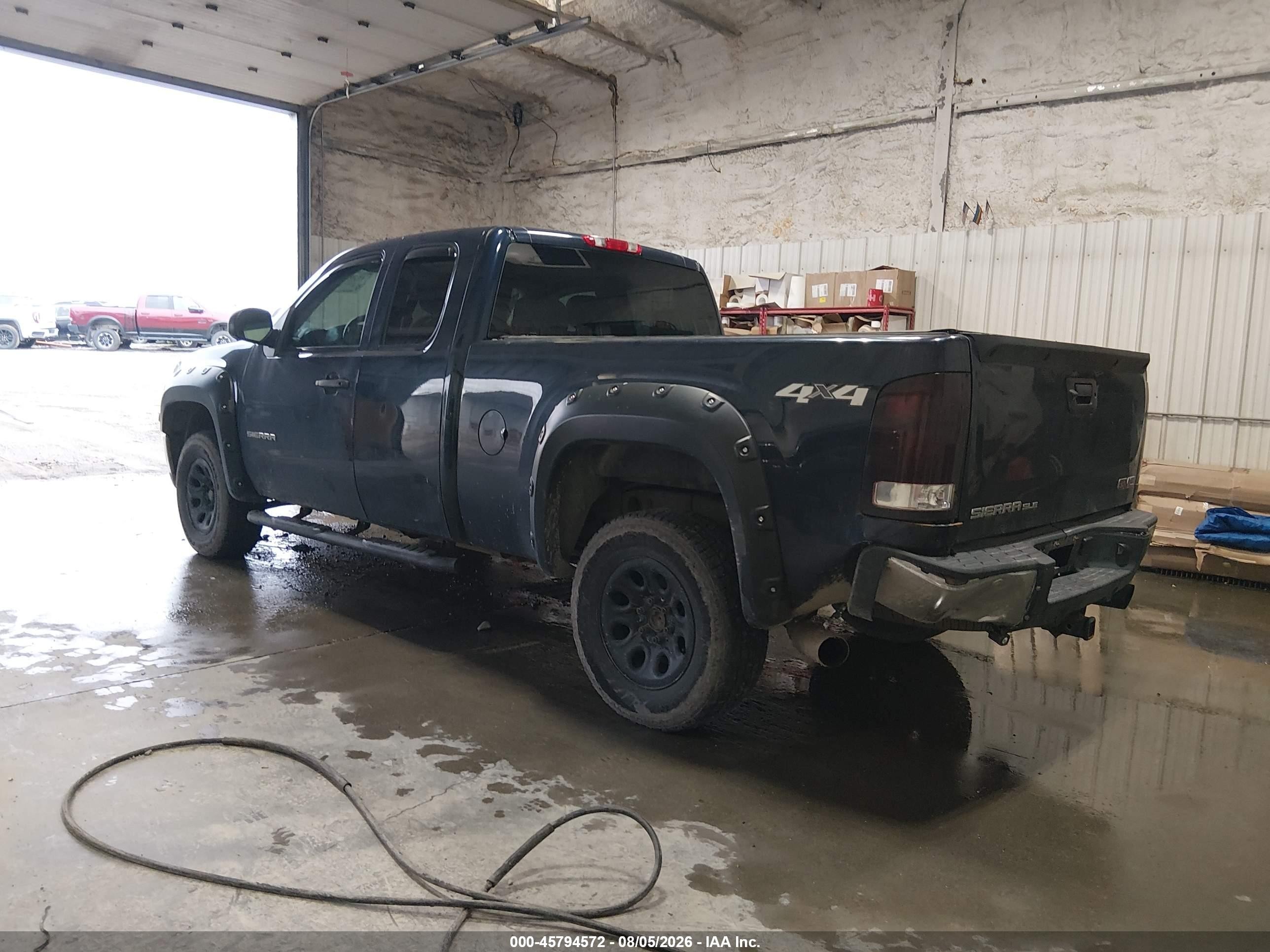 2012 Gmc Sierra 1500 Sle Blue vin: 1GTR2VE79CZ199084