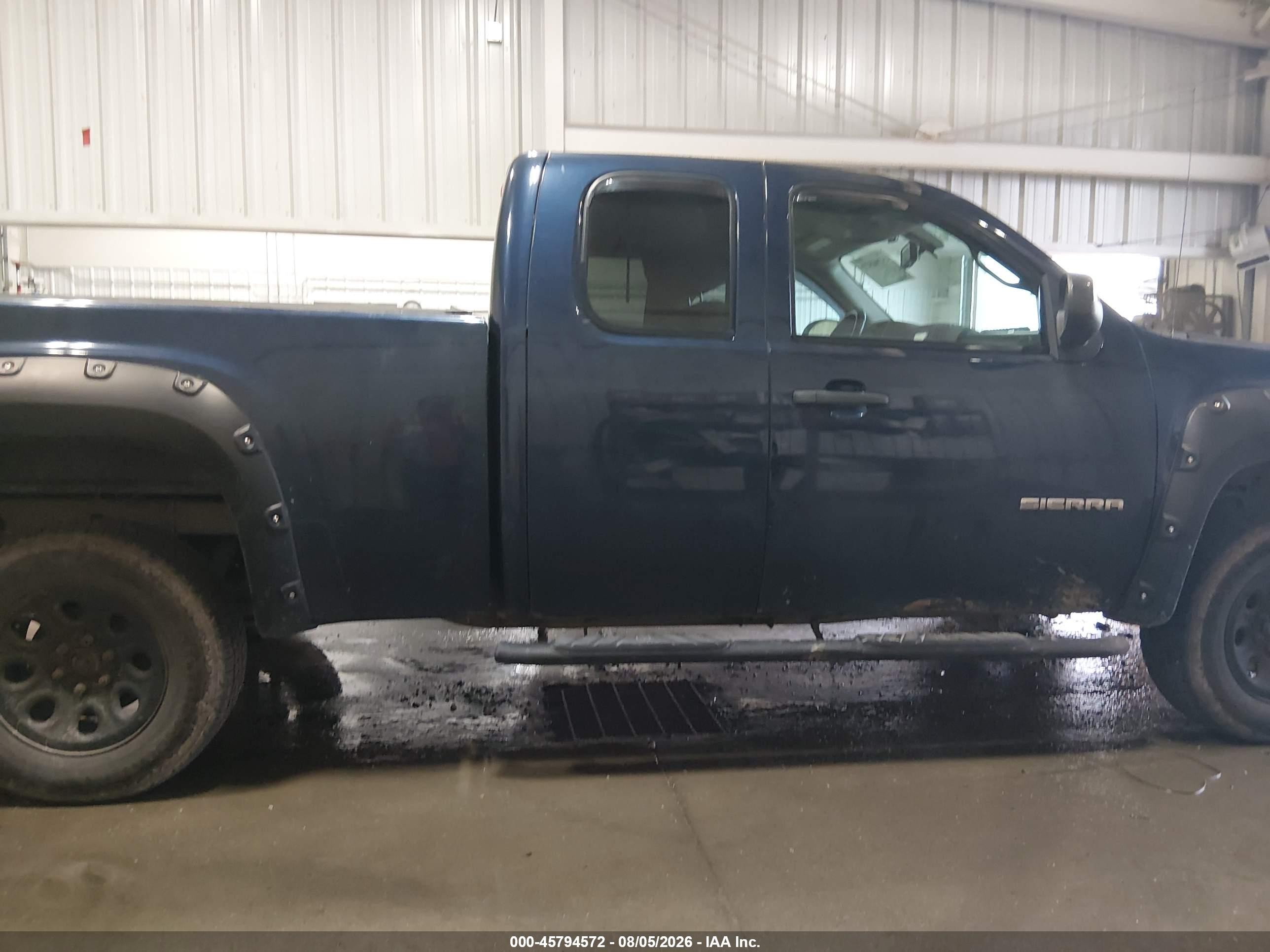 2012 Gmc Sierra 1500 Sle Blue vin: 1GTR2VE79CZ199084