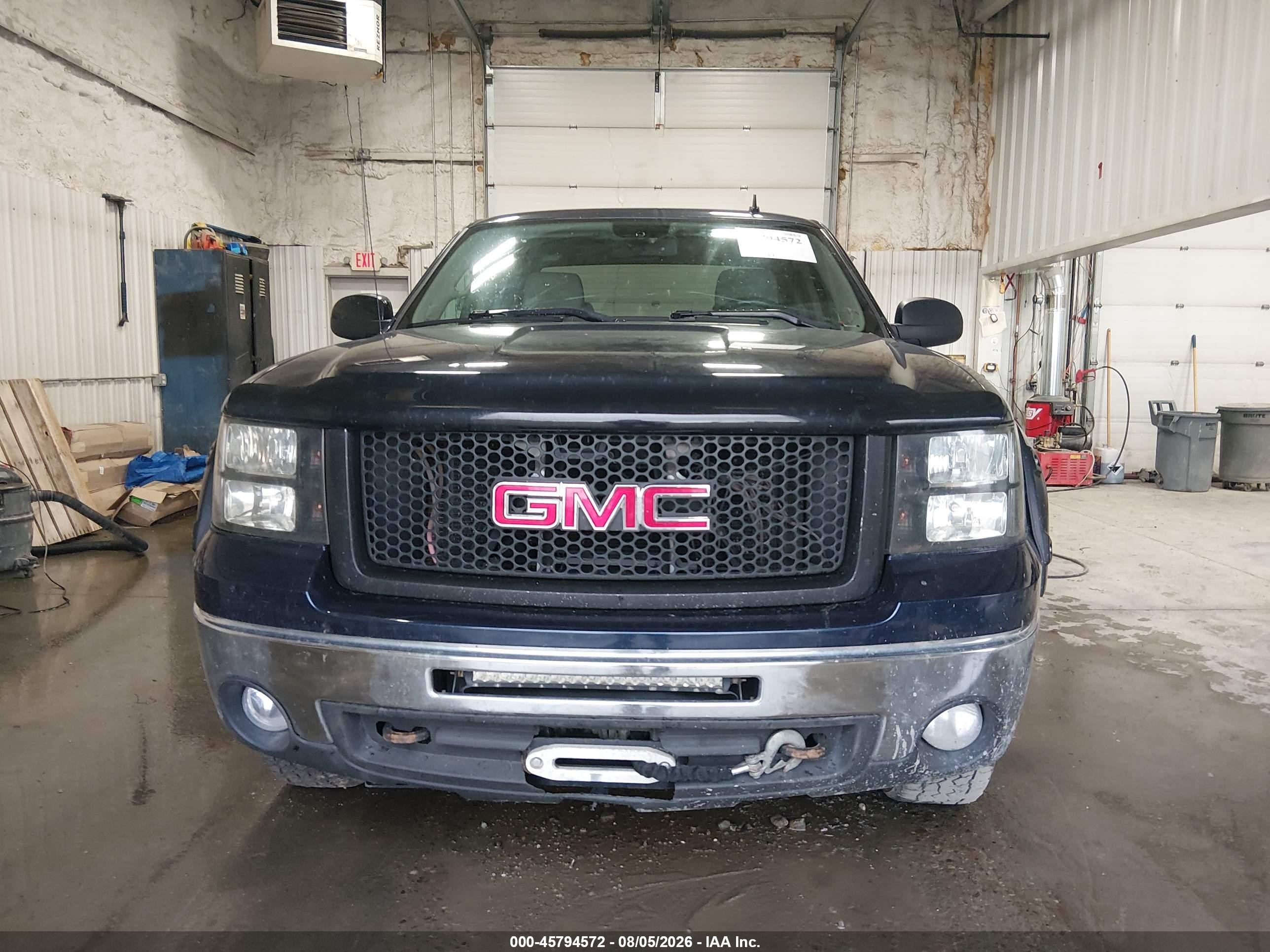 2012 Gmc Sierra 1500 Sle Blue vin: 1GTR2VE79CZ199084