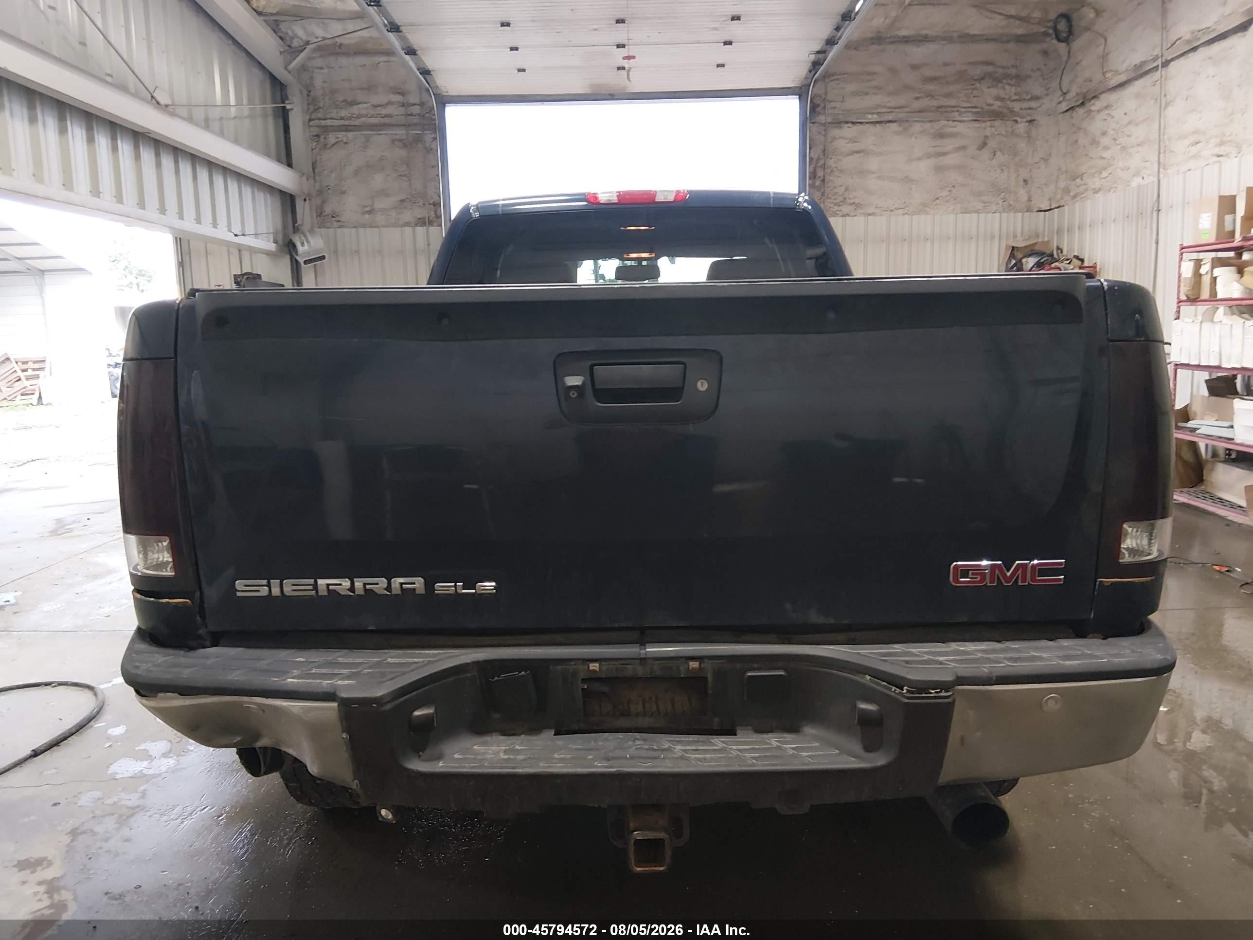 2012 Gmc Sierra 1500 Sle Blue vin: 1GTR2VE79CZ199084