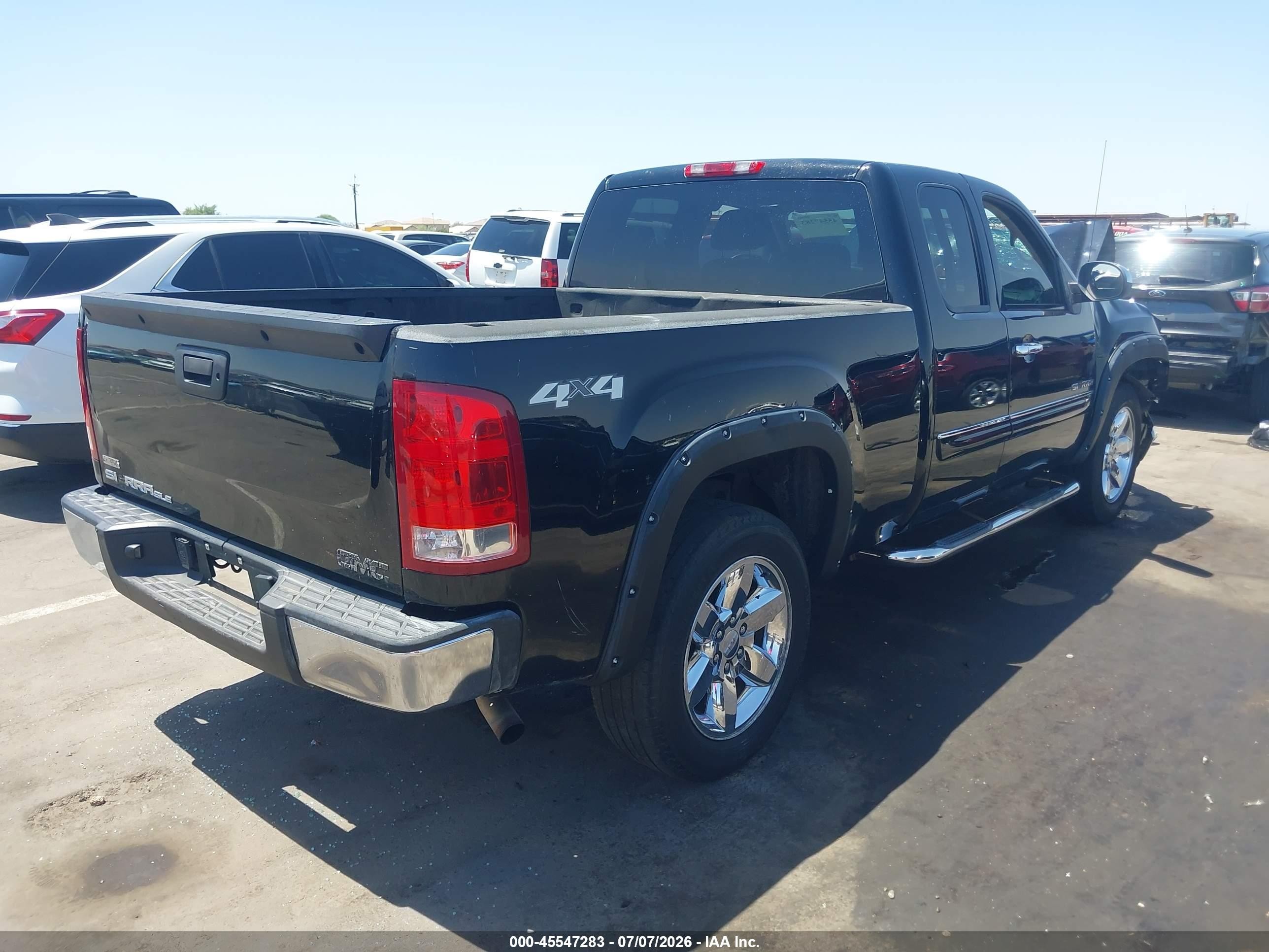 2012 Gmc Sierra 1500 Sle Black vin: 1GTR2VE79CZ208091