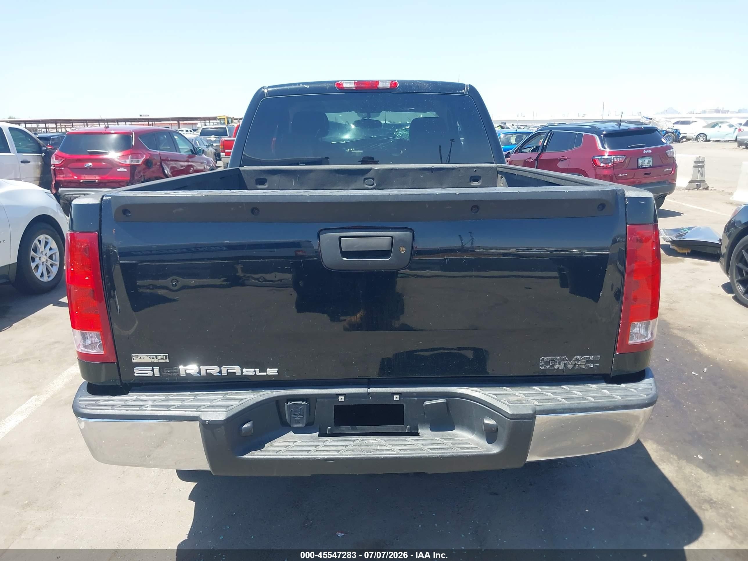 2012 Gmc Sierra 1500 Sle Black vin: 1GTR2VE79CZ208091