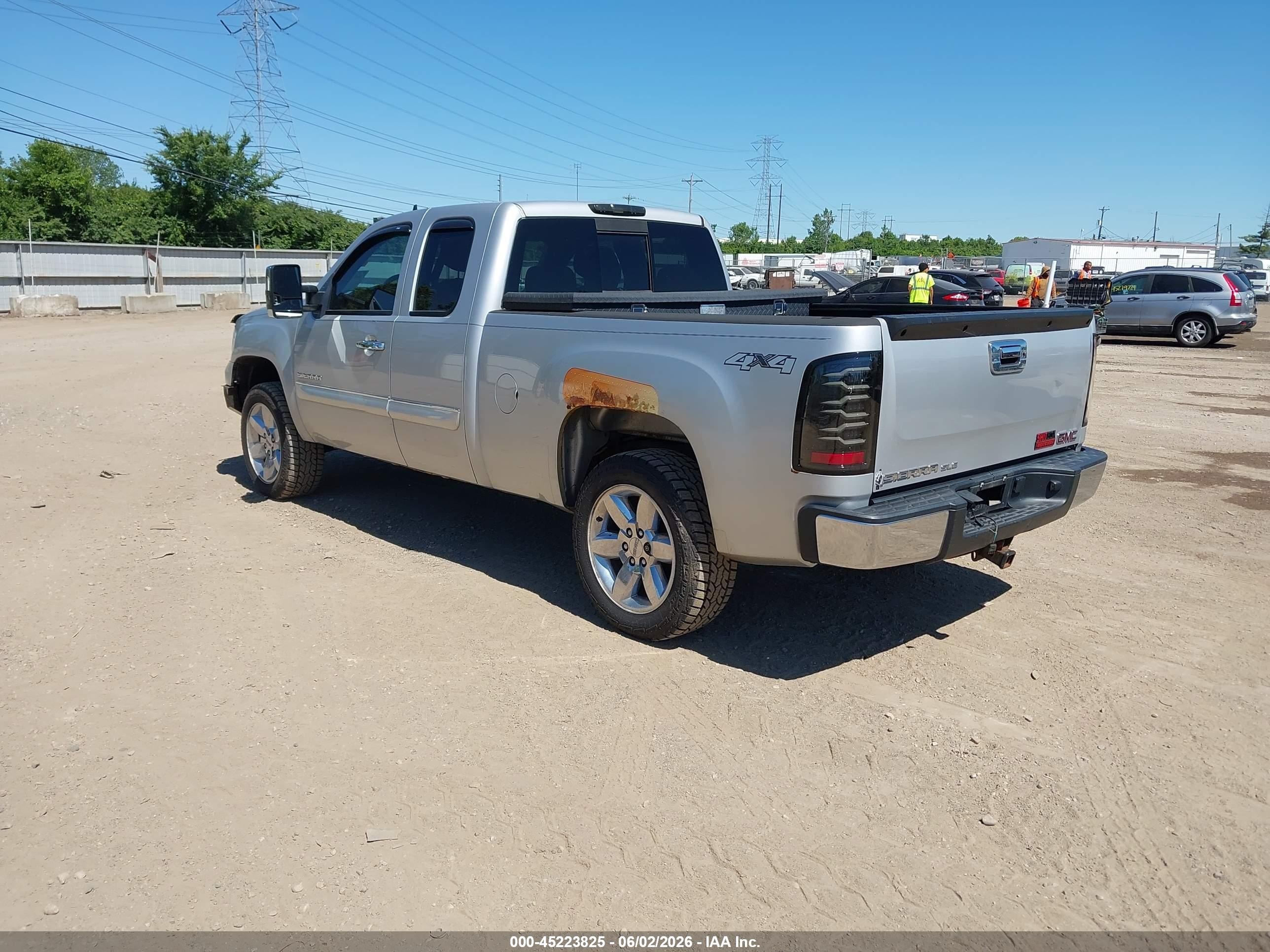 2012 Gmc Sierra 1500 Sle Серебряный vin: 1GTR2VE79CZ217065