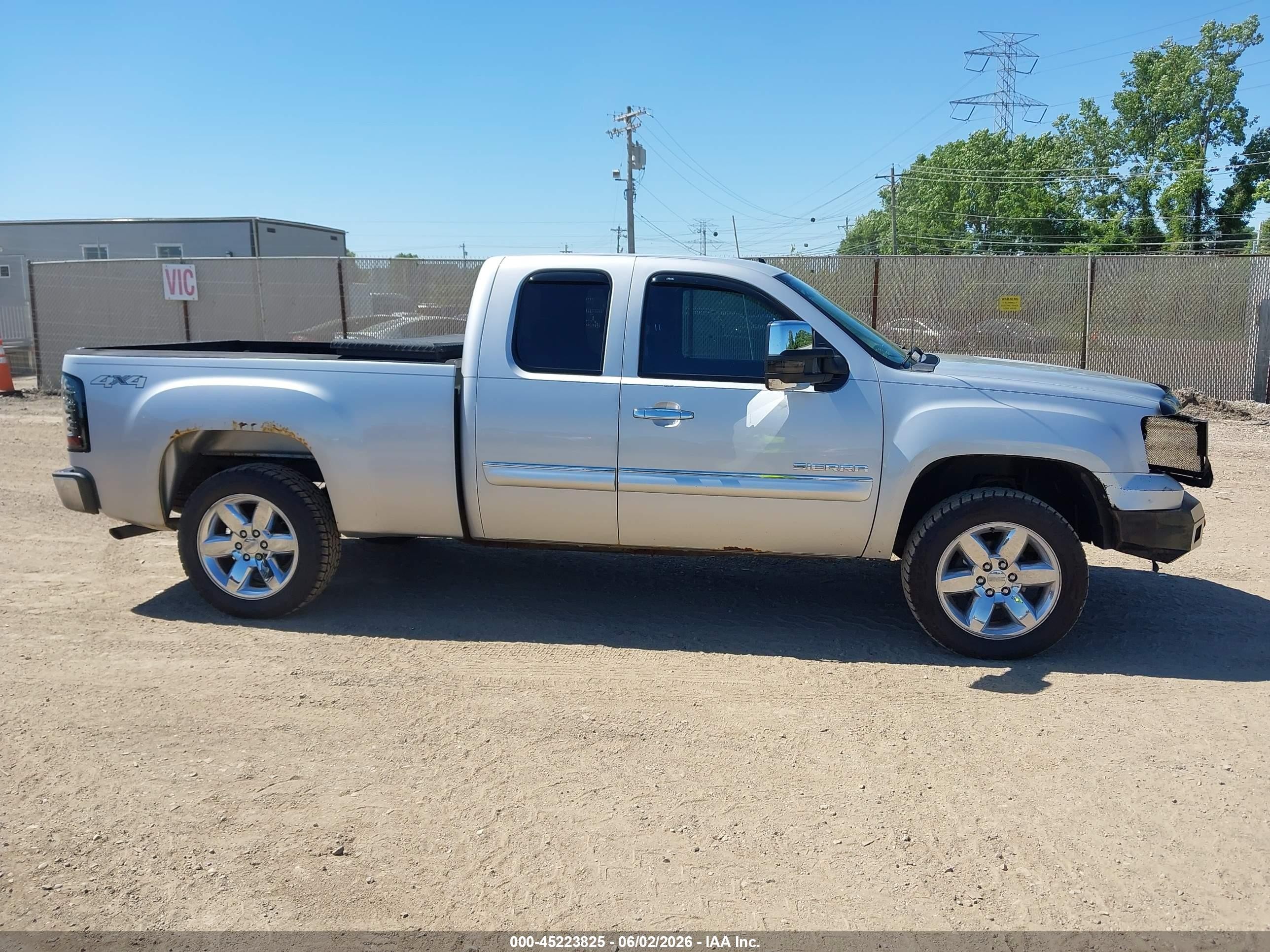2012 Gmc Sierra 1500 Sle Серебряный vin: 1GTR2VE79CZ217065