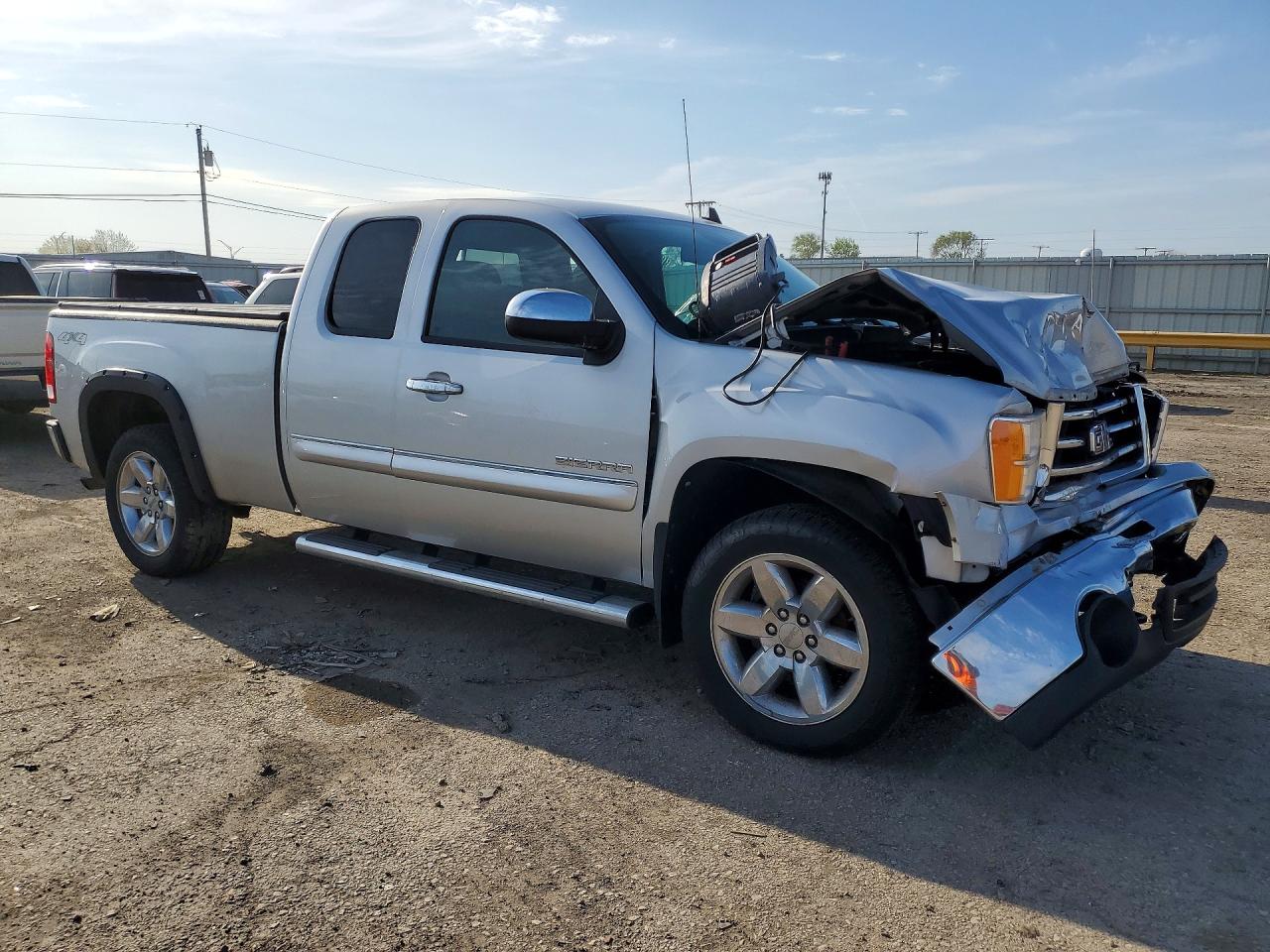 2012 Gmc Sierra K1500 Sle Silver vin: 1GTR2VE79CZ316713