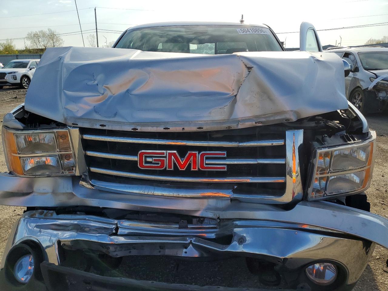 2012 Gmc Sierra K1500 Sle Silver vin: 1GTR2VE79CZ316713