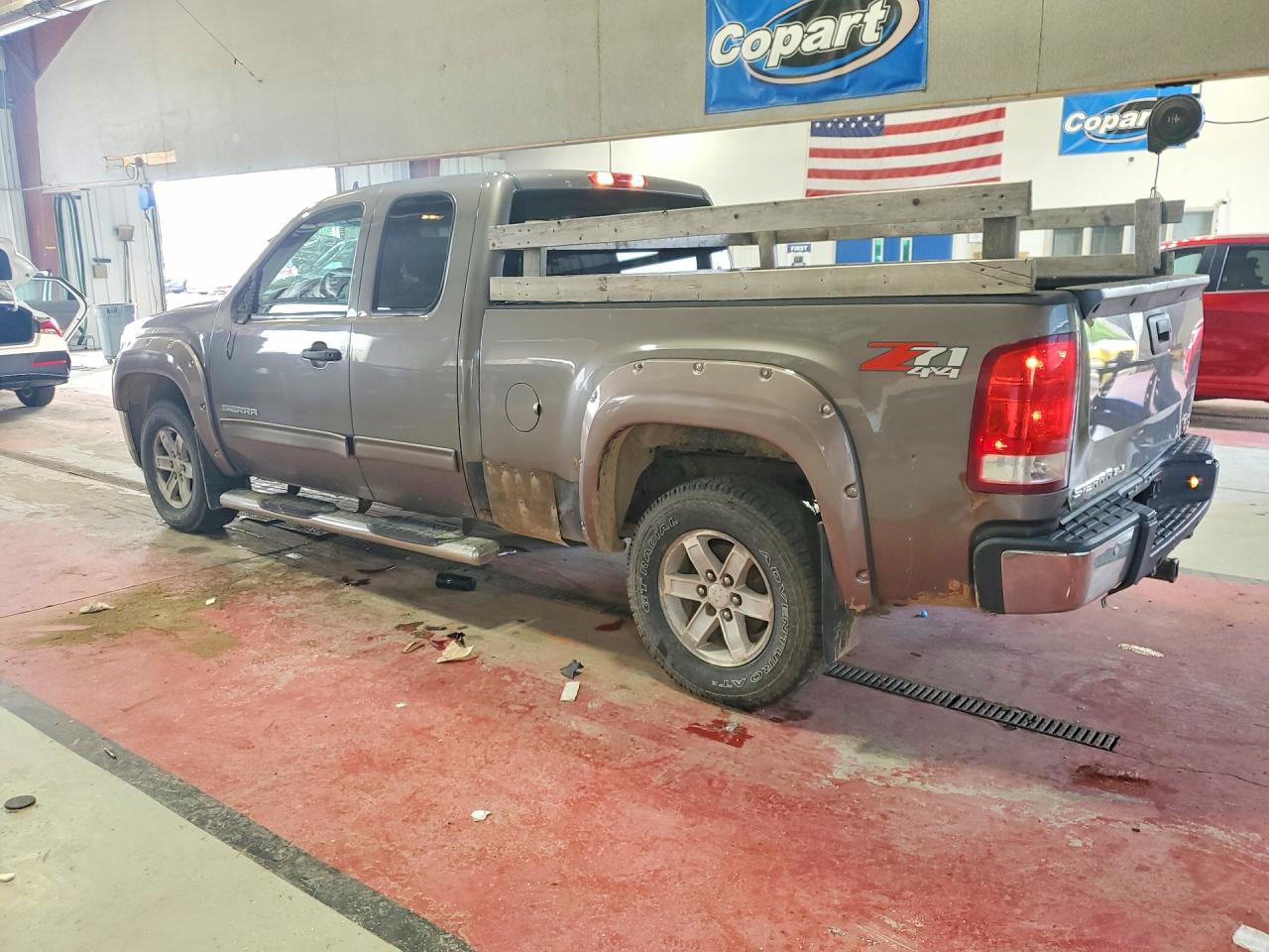 2013 Gmc Sierra K1500 Sle Gray vin: 1GTR2VE79DZ153806