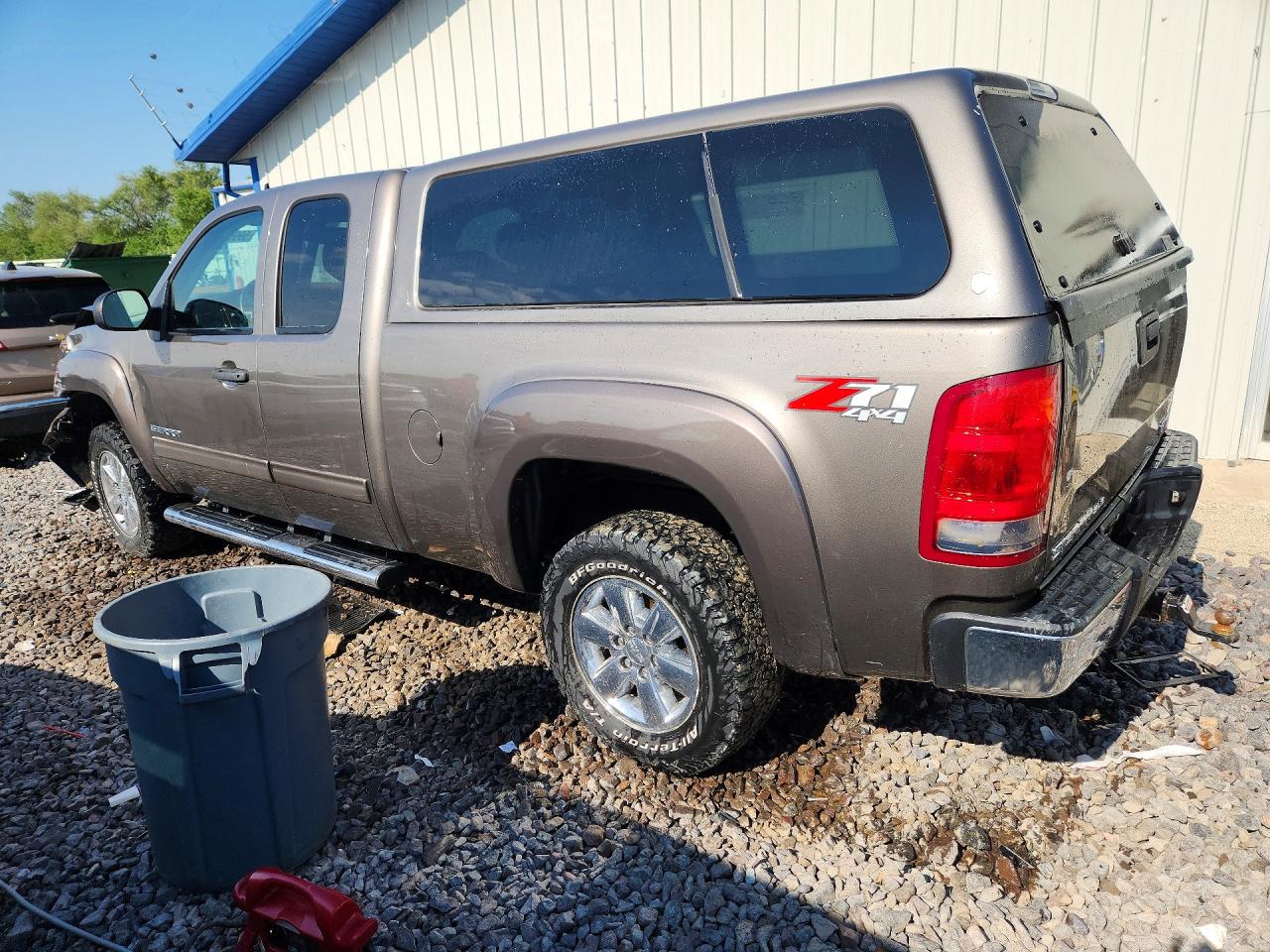 2013 Gmc Sierra K1500 Sle Gray vin: 1GTR2VE79DZ174526