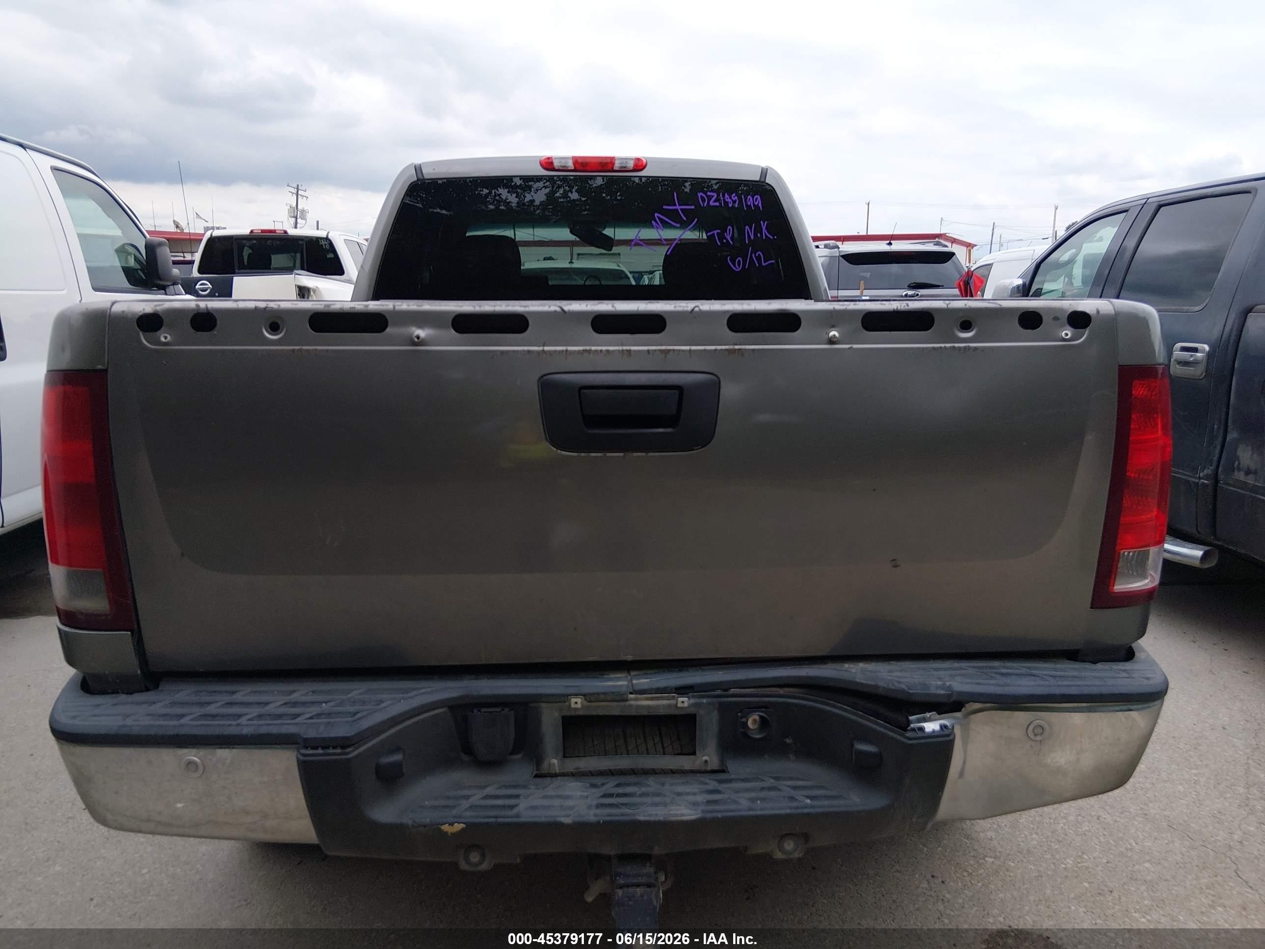 2013 Gmc Sierra 1500 Sle Gray vin: 1GTR2VE79DZ185199