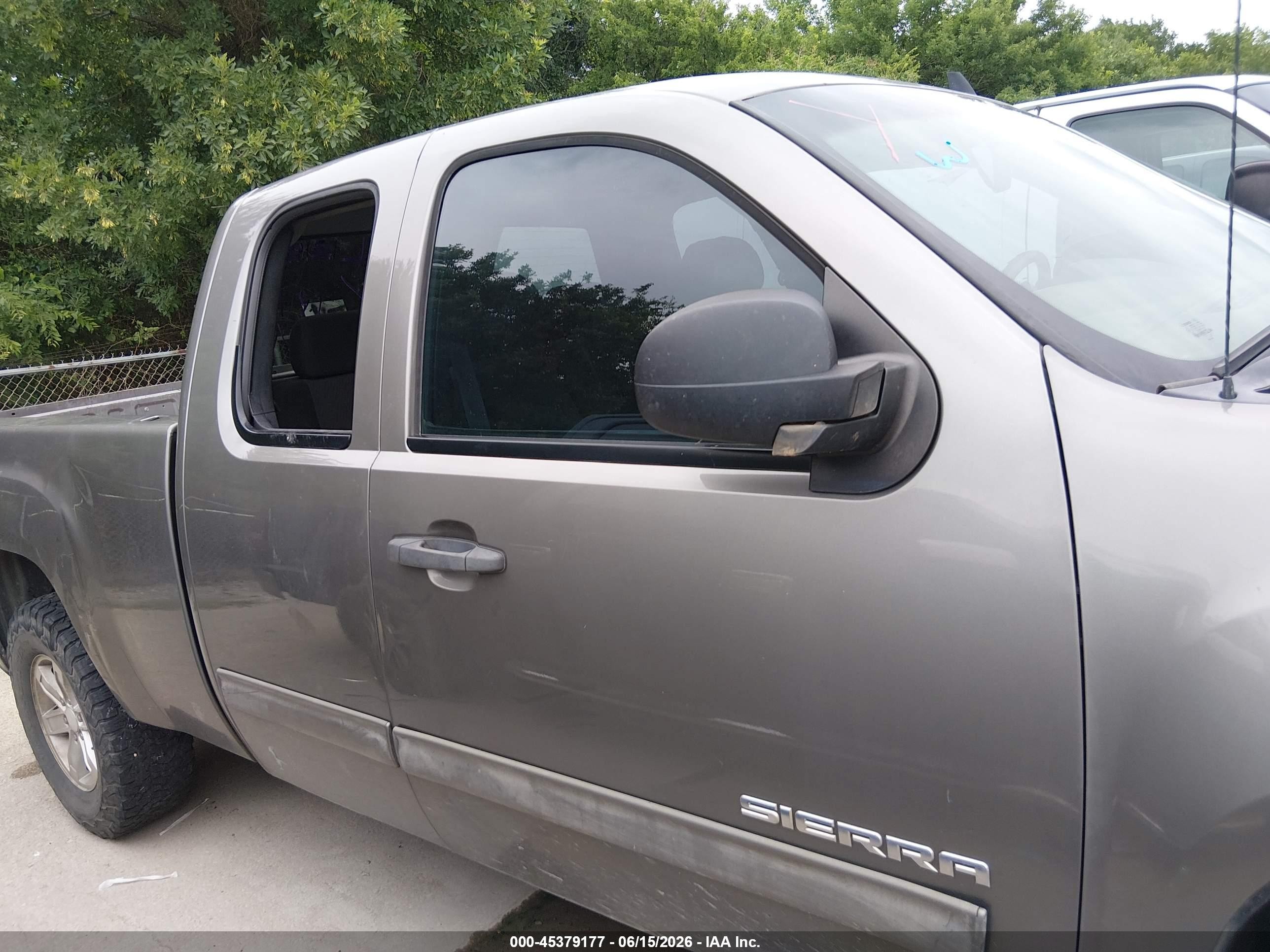 2013 Gmc Sierra 1500 Sle Gray vin: 1GTR2VE79DZ185199