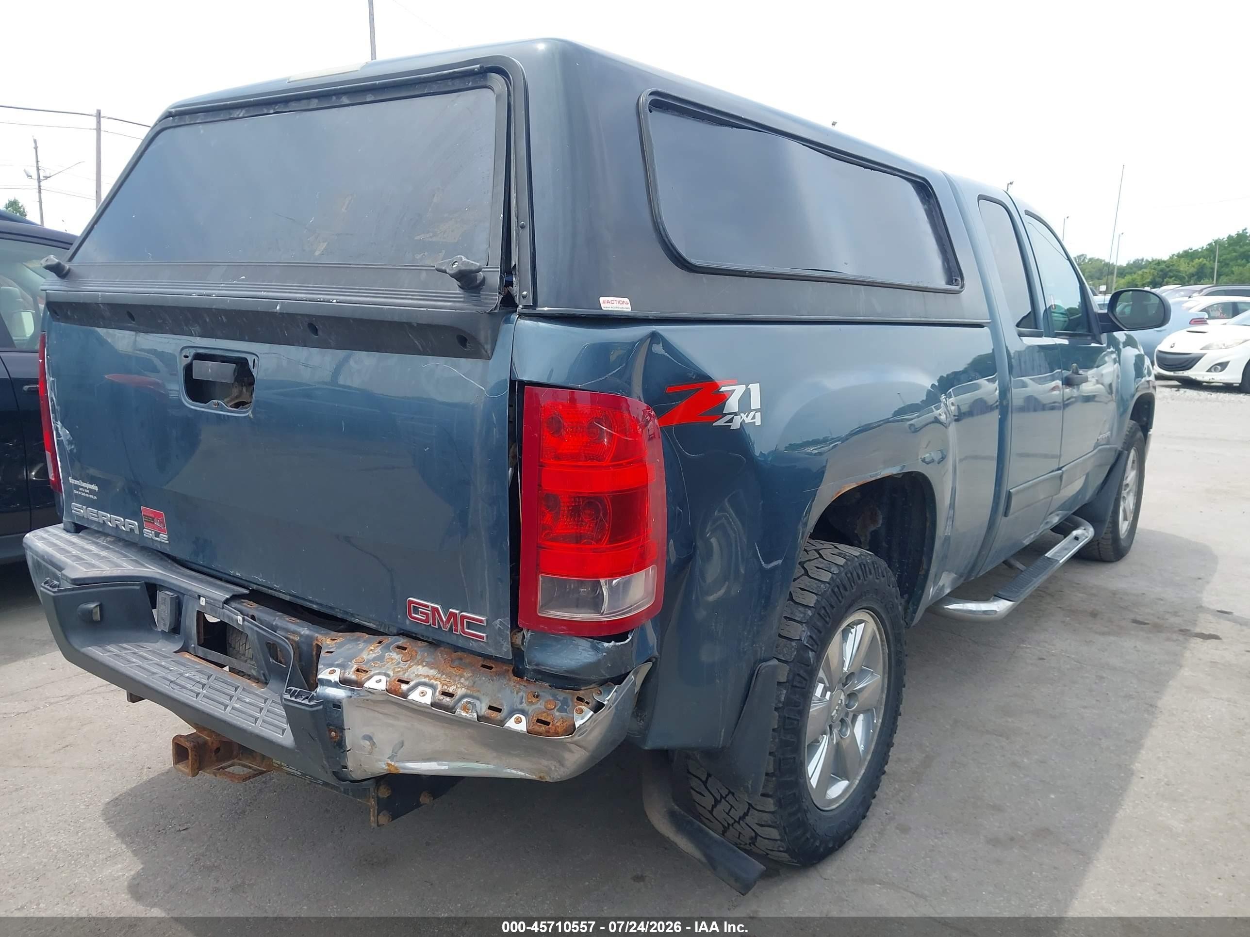 2013 Gmc Sierra 1500 Sle Синий vin: 1GTR2VE79DZ235535