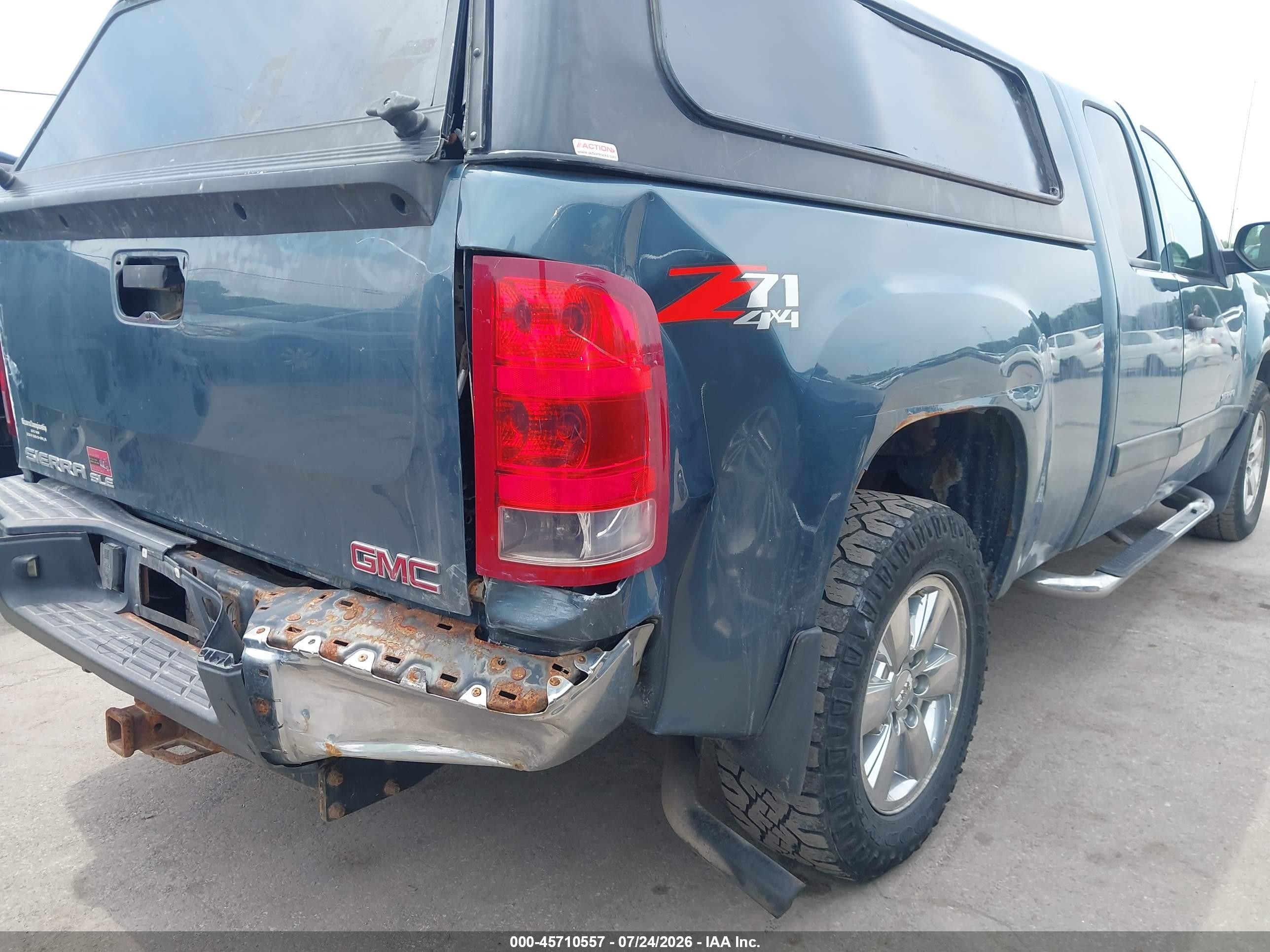 2013 Gmc Sierra 1500 Sle Синий vin: 1GTR2VE79DZ235535