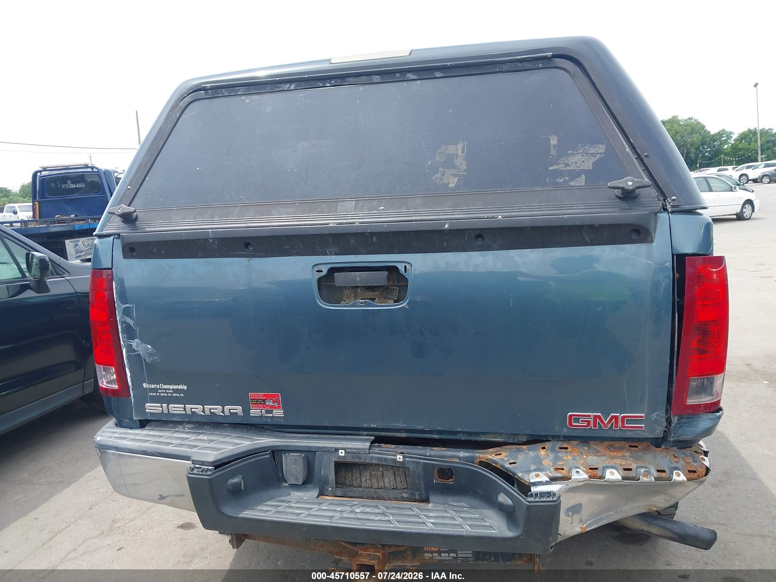 2013 Gmc Sierra 1500 Sle Синий vin: 1GTR2VE79DZ235535