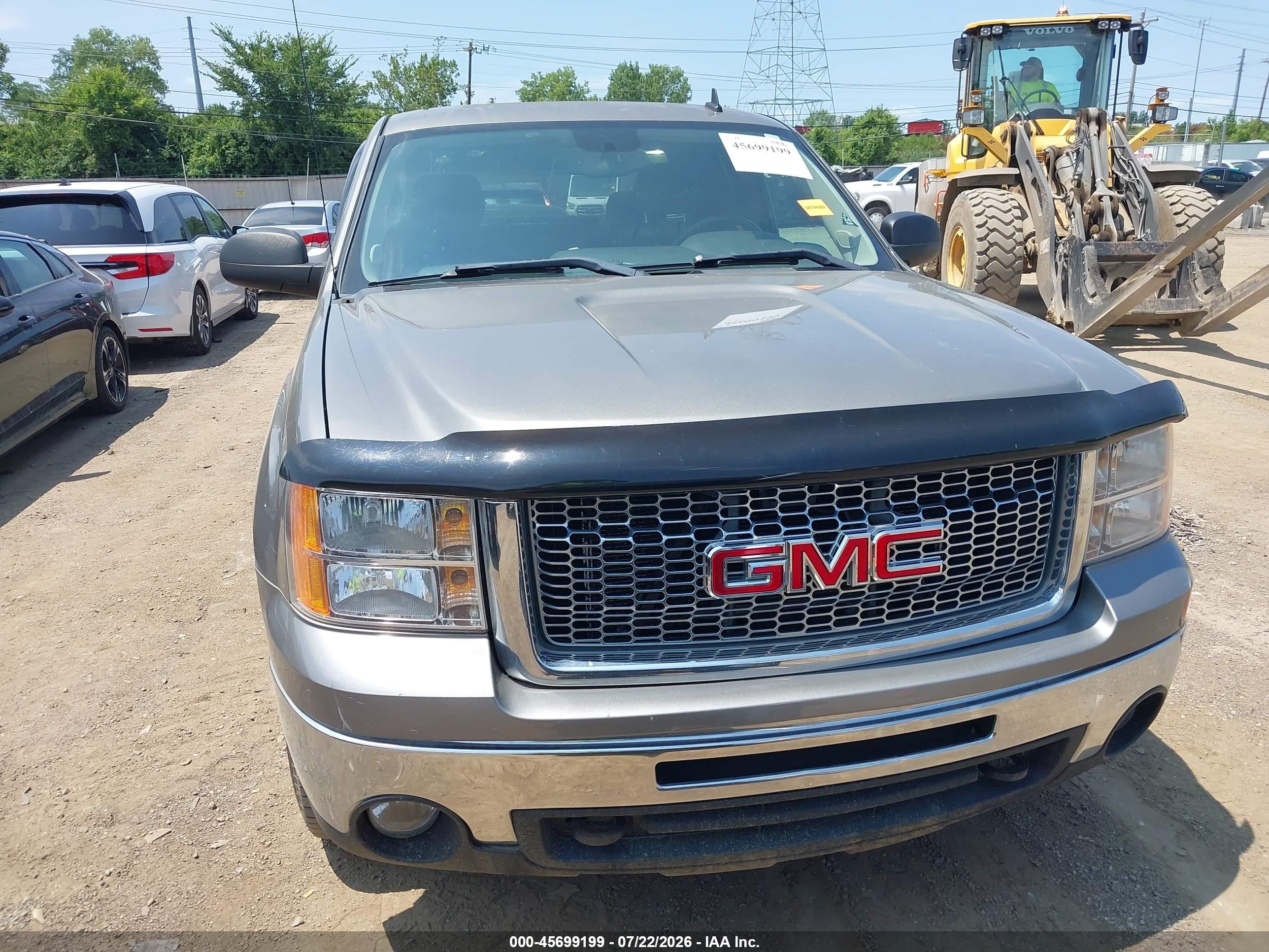 2013 Gmc Sierra 1500 Sle Gray vin: 1GTR2VE79DZ375018