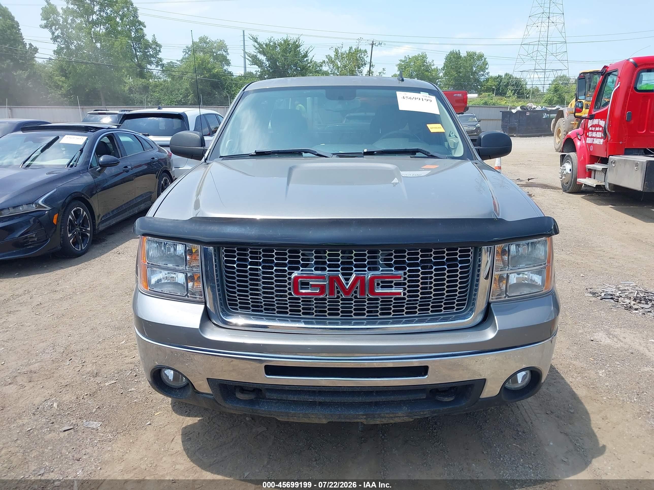 2013 Gmc Sierra 1500 Sle Gray vin: 1GTR2VE79DZ375018