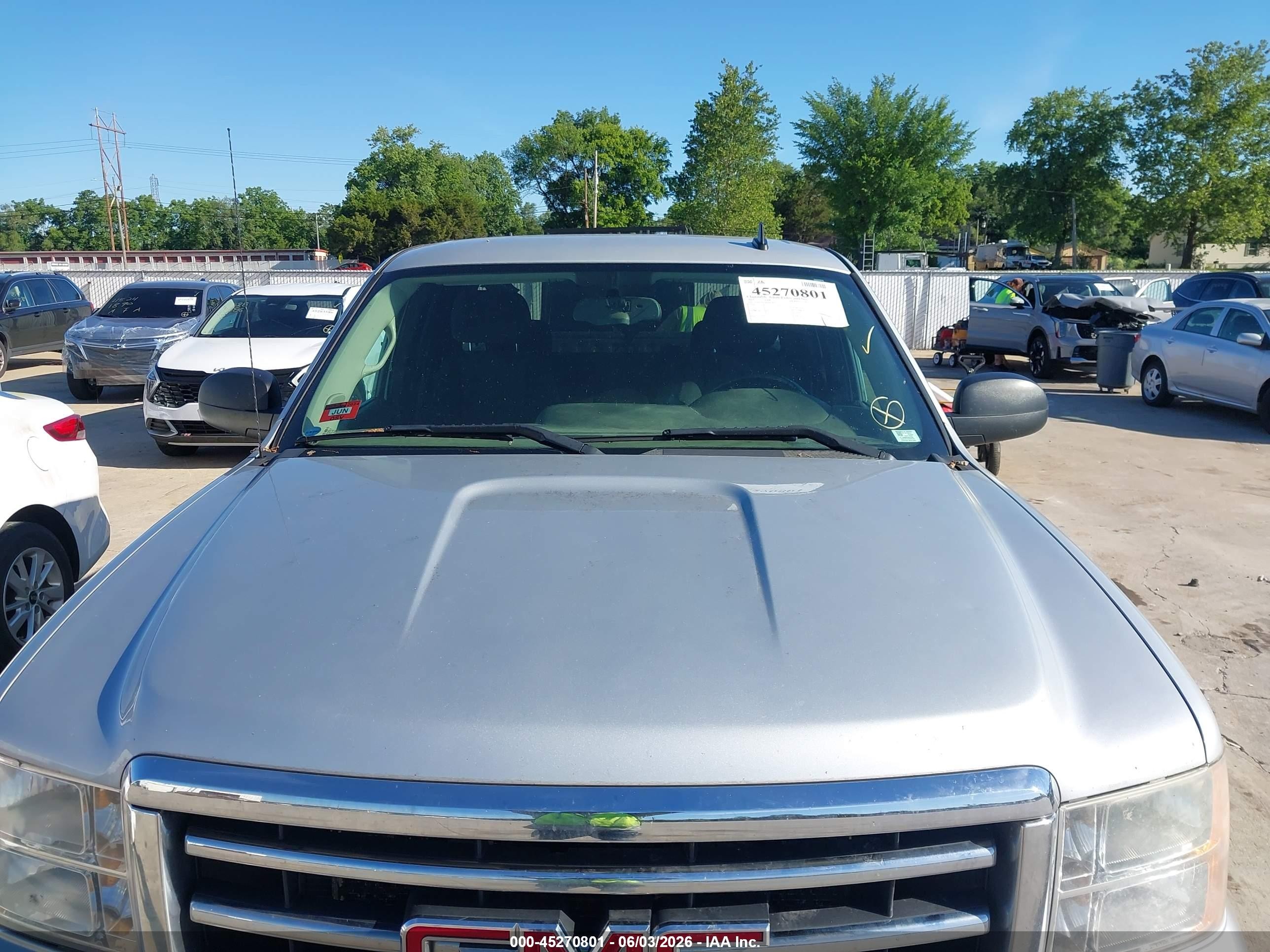 2013 Gmc Sierra 1500 Sle Silver vin: 1GTR2VE79DZ407885