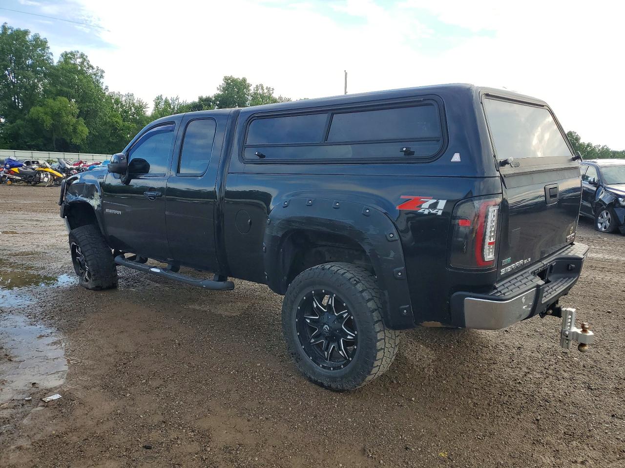 2012 Gmc Sierra K1500 Sle Black vin: 1GTR2VE7XCZ216023