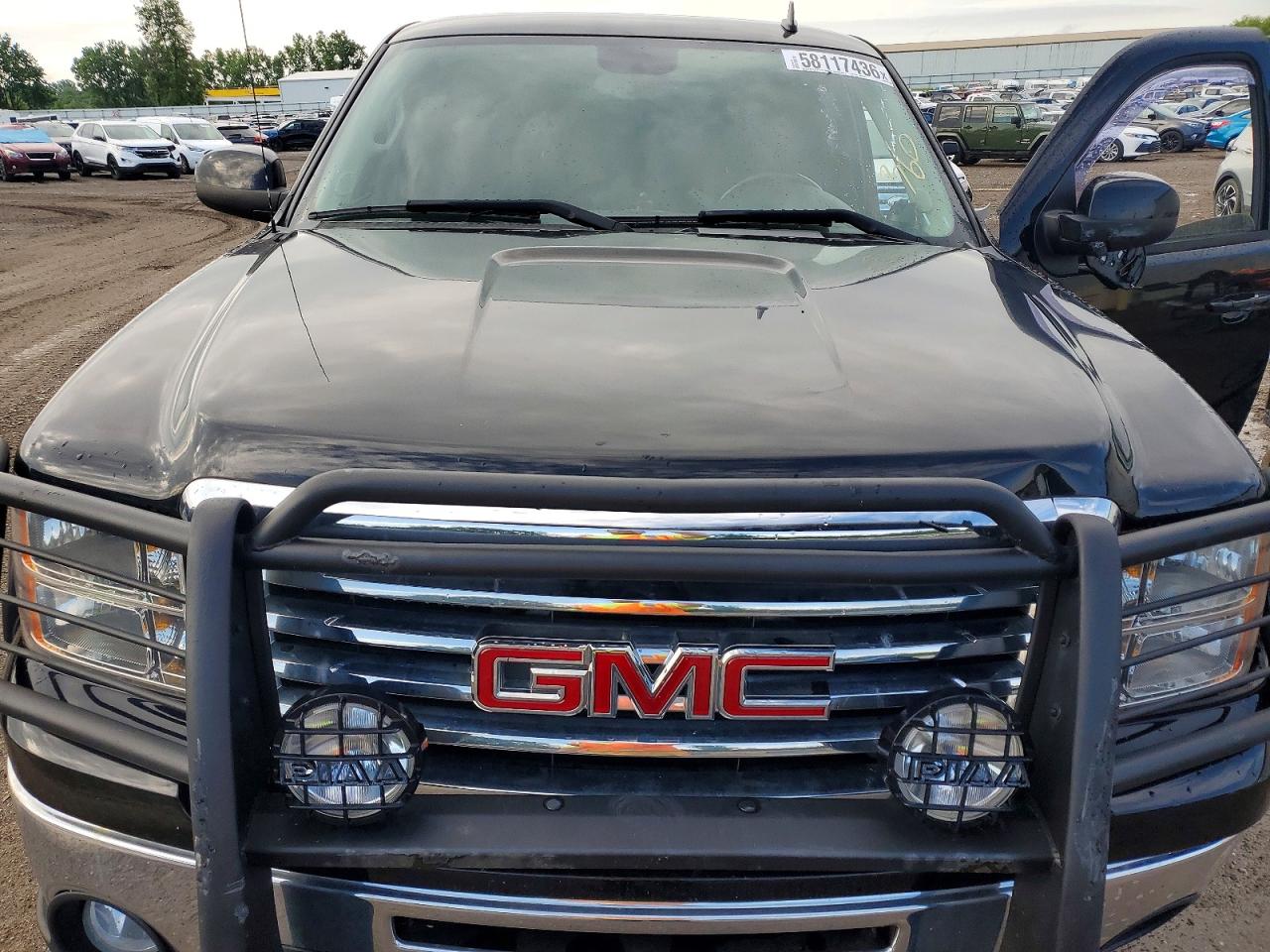 2012 Gmc Sierra K1500 Sle Black vin: 1GTR2VE7XCZ216023
