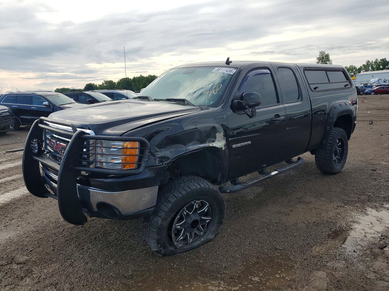 2012 Gmc Sierra K1500 Sle Black vin: 1GTR2VE7XCZ216023
