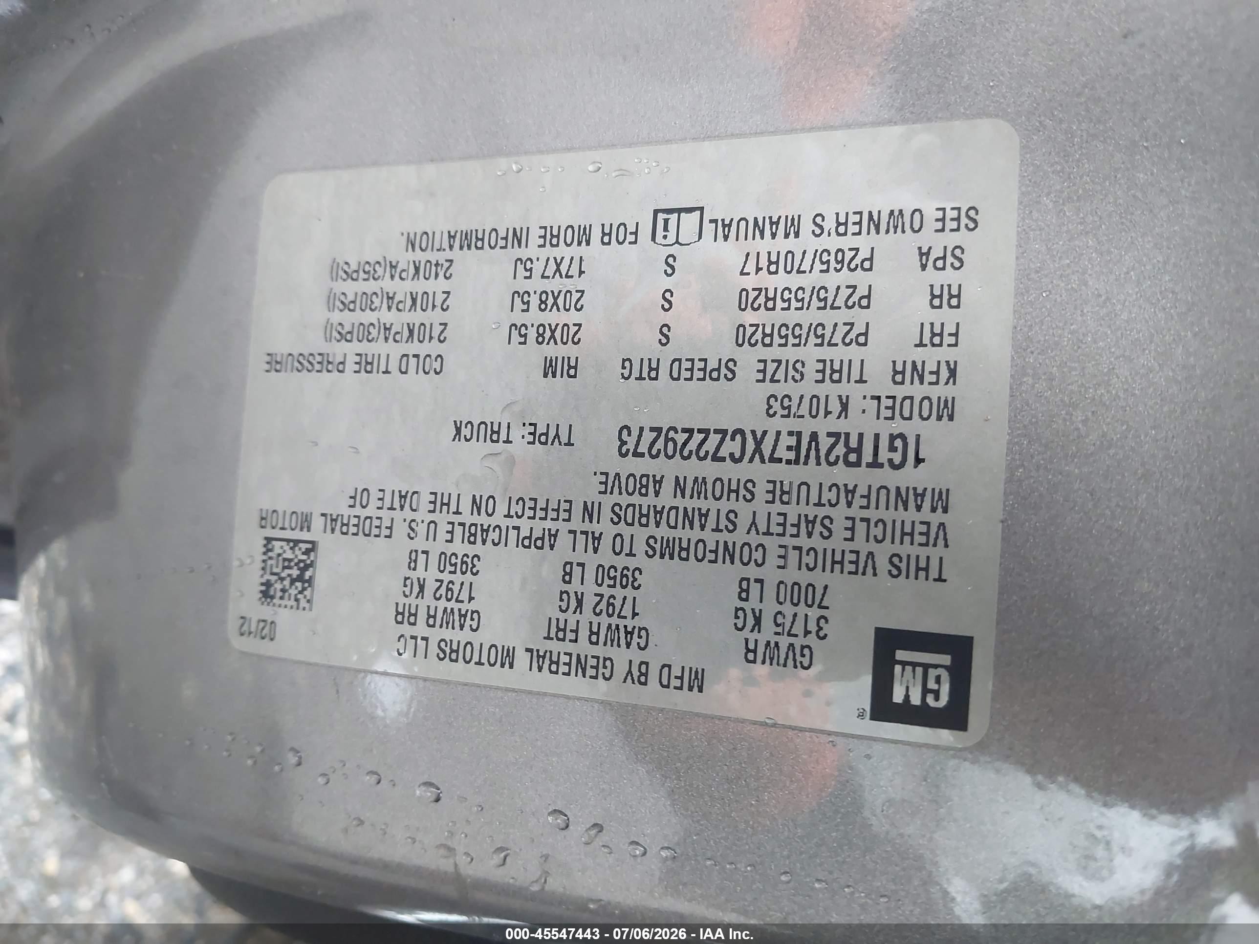 2012 Gmc Sierra 1500 Sle Gold vin: 1GTR2VE7XCZ229273