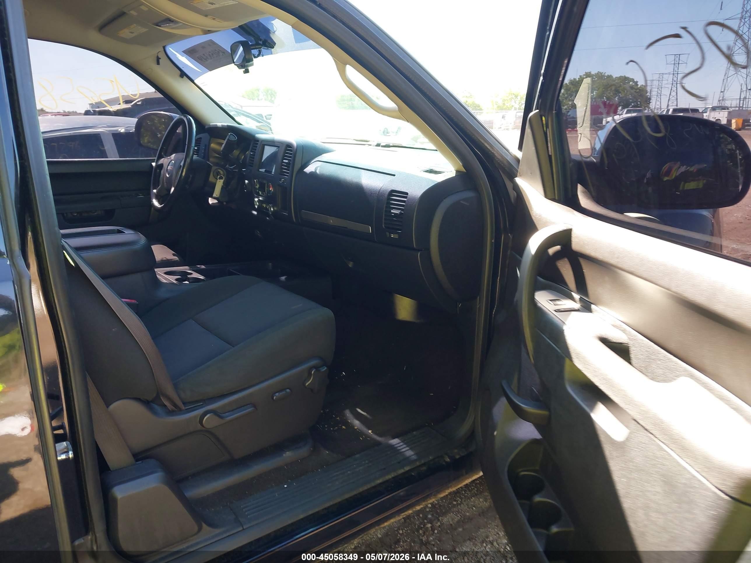 2012 Gmc Sierra 1500 Sle Black vin: 1GTR2VE7XCZ255050