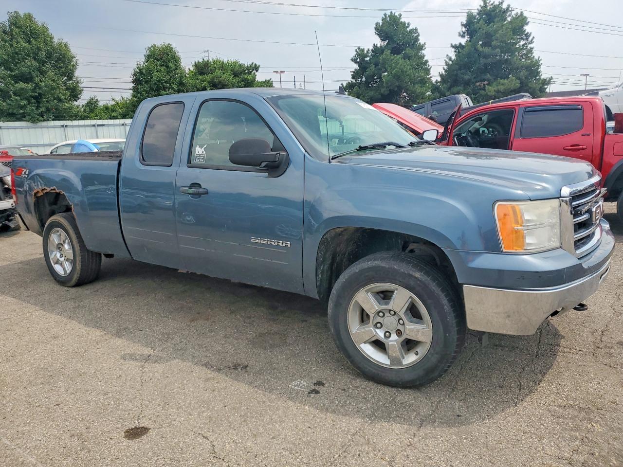 2012 Gmc Sierra K1500 Sle Blue vin: 1GTR2VE7XCZ342883