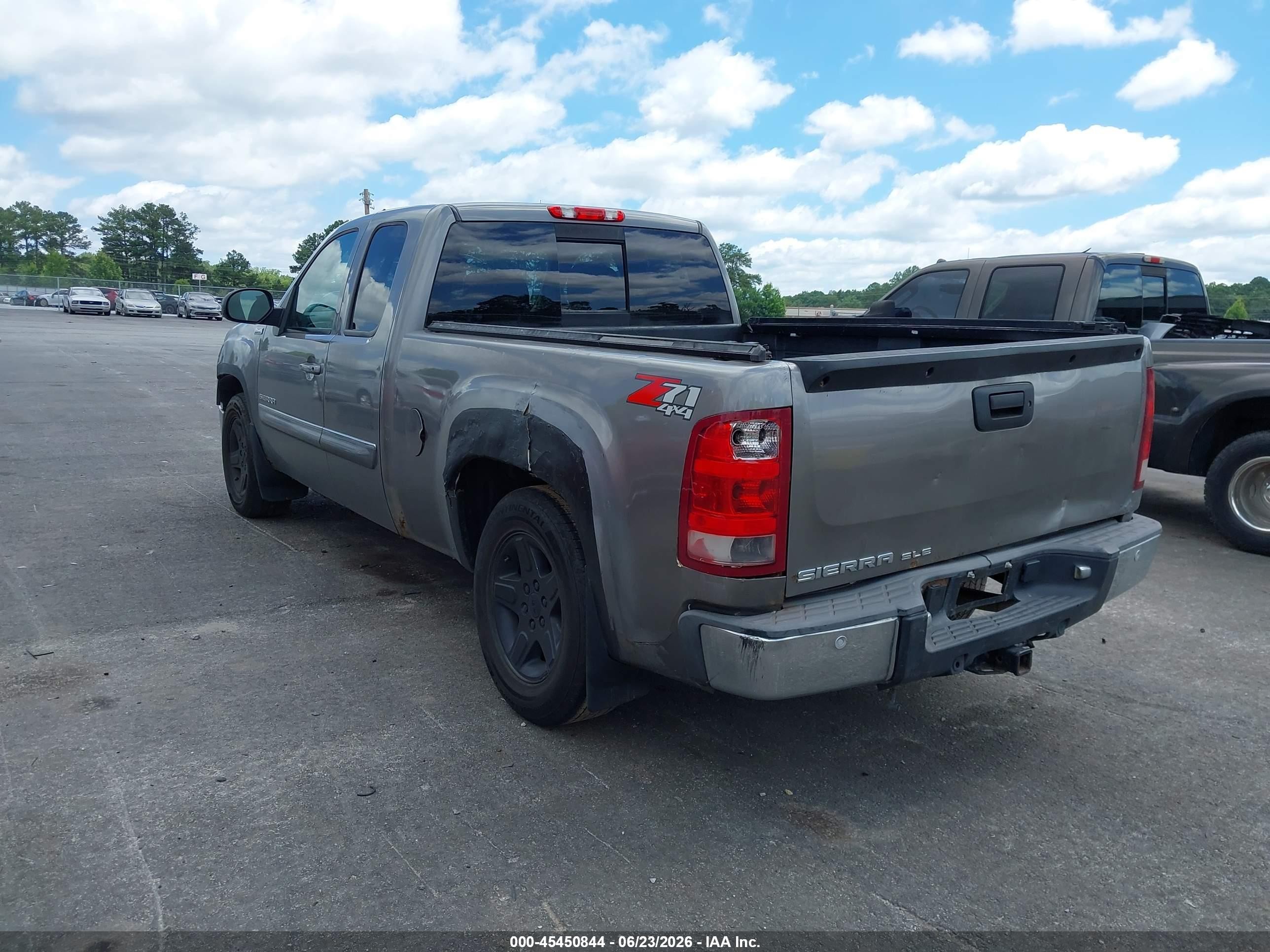 2013 Gmc Sierra 1500 Sle Gray vin: 1GTR2VE7XDZ212300