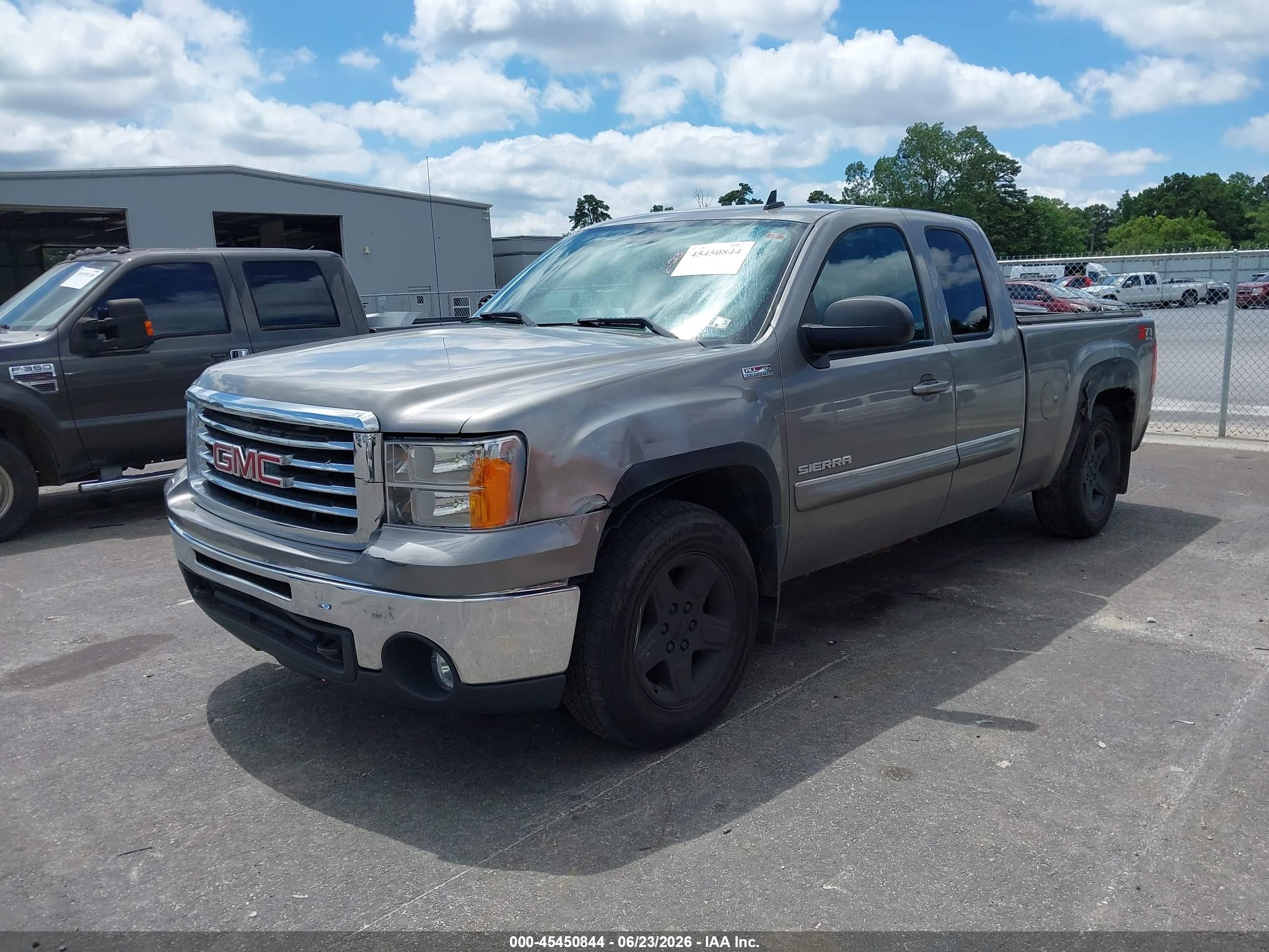 2013 Gmc Sierra 1500 Sle Gray vin: 1GTR2VE7XDZ212300