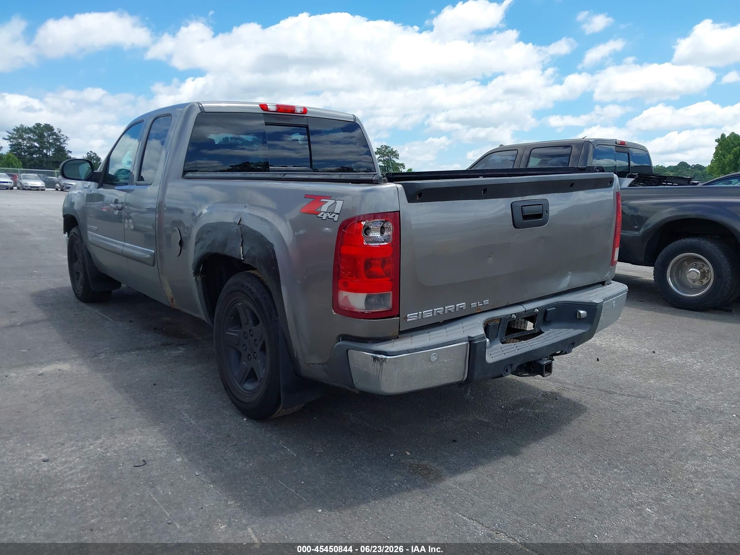 2013 Gmc Sierra 1500 Sle Gray vin: 1GTR2VE7XDZ212300