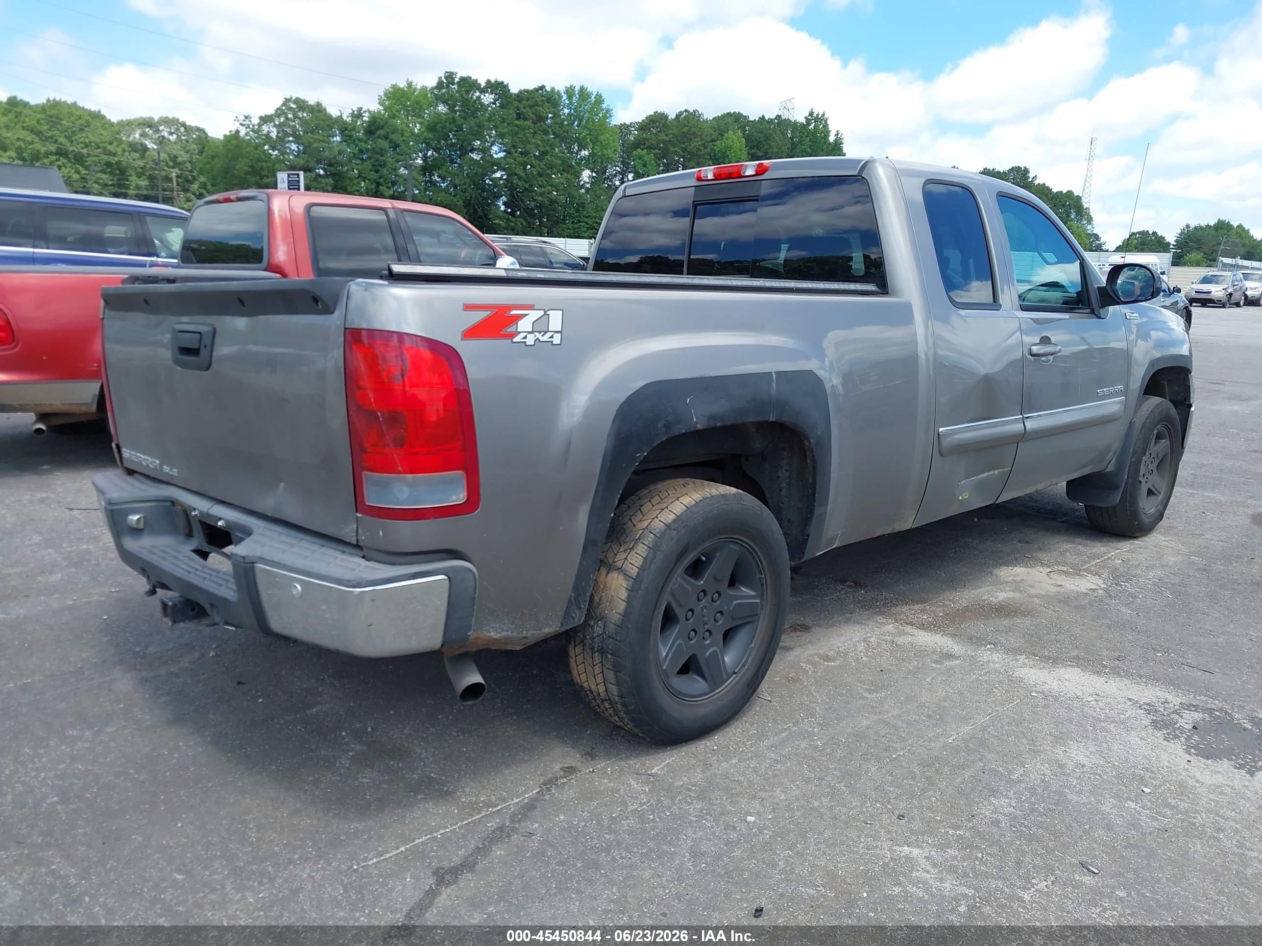 2013 Gmc Sierra 1500 Sle Gray vin: 1GTR2VE7XDZ212300
